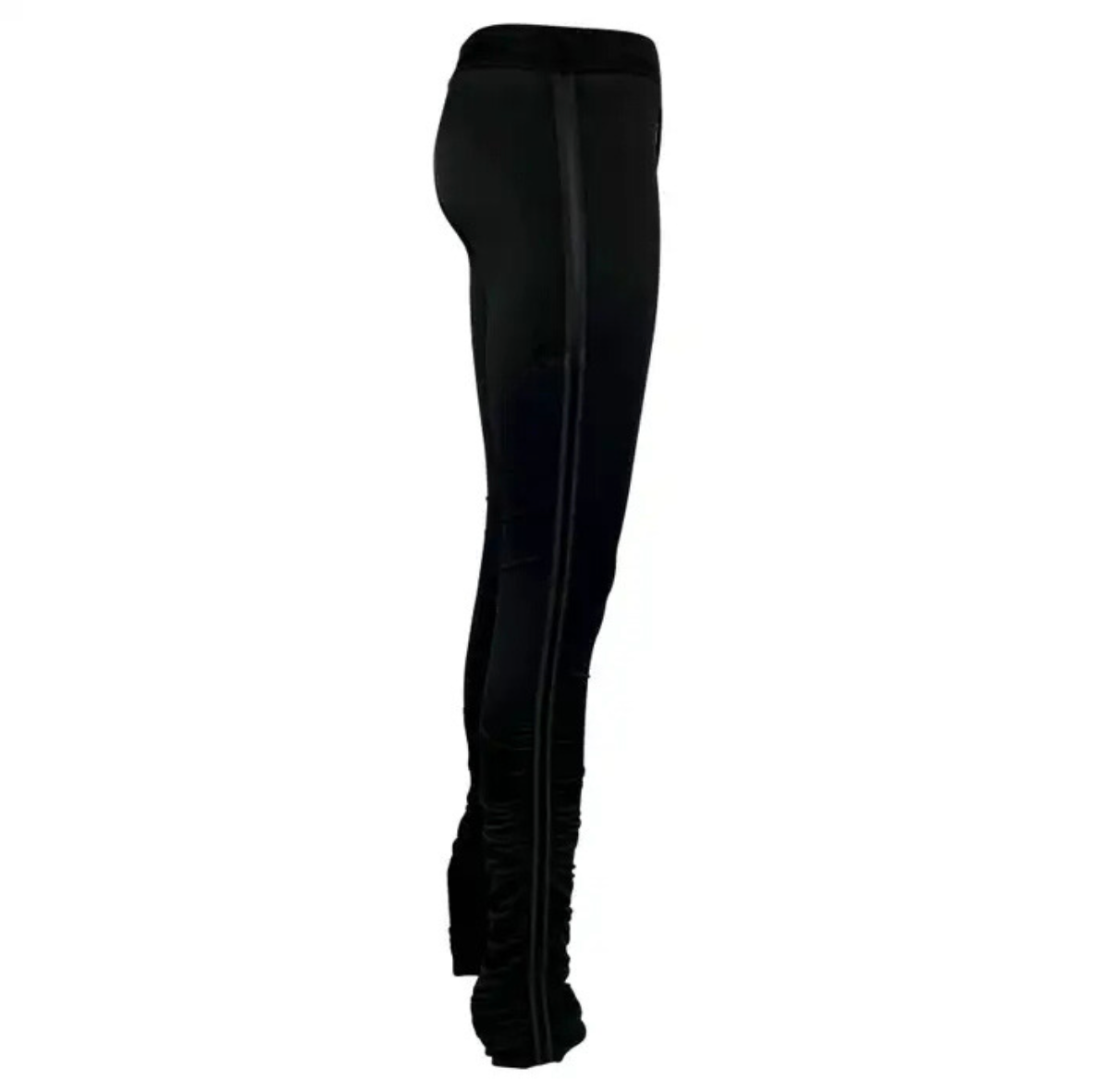 NWT F/W 2004 Gucci by Tom Ford Black Ruched Ribbon Trimmed Pants