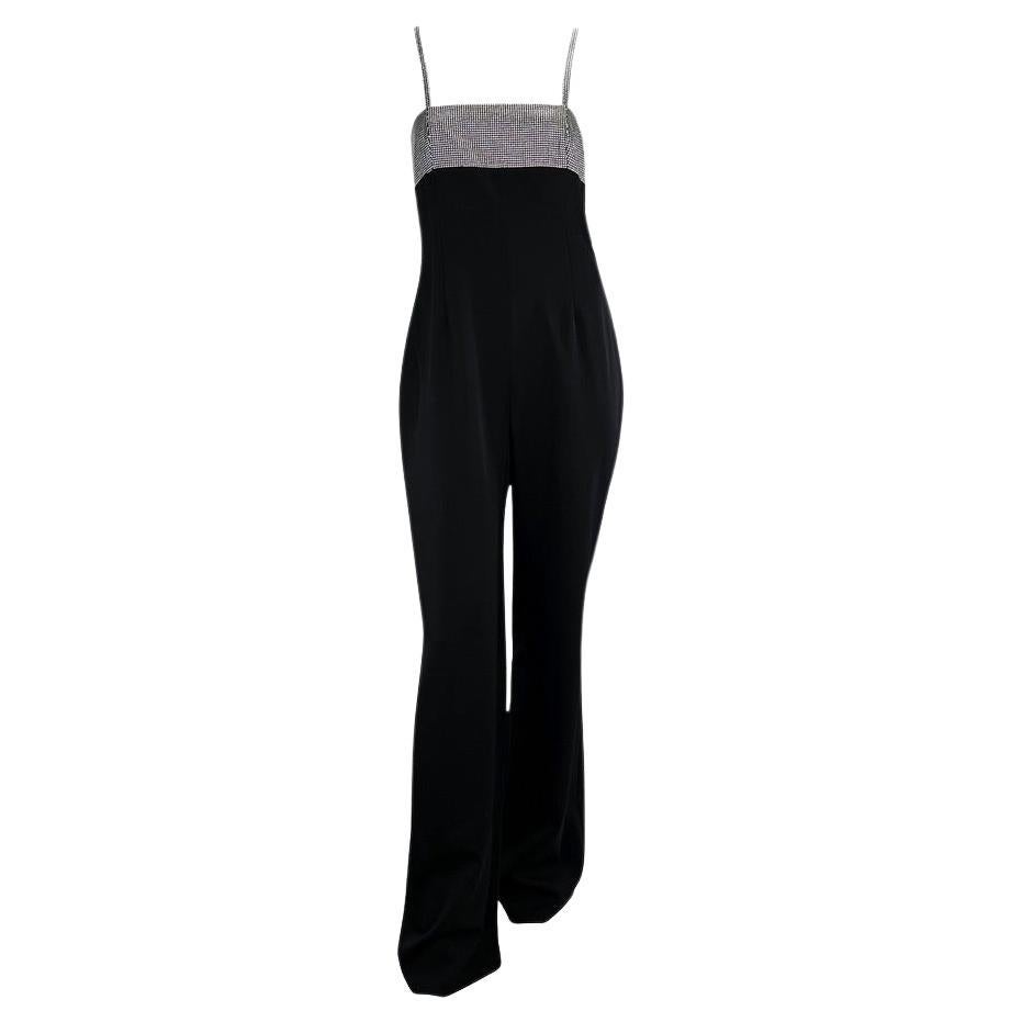 F/W 1998 Gianni Versace by Donatella Studded Wool Runway Ad Jumpsuit