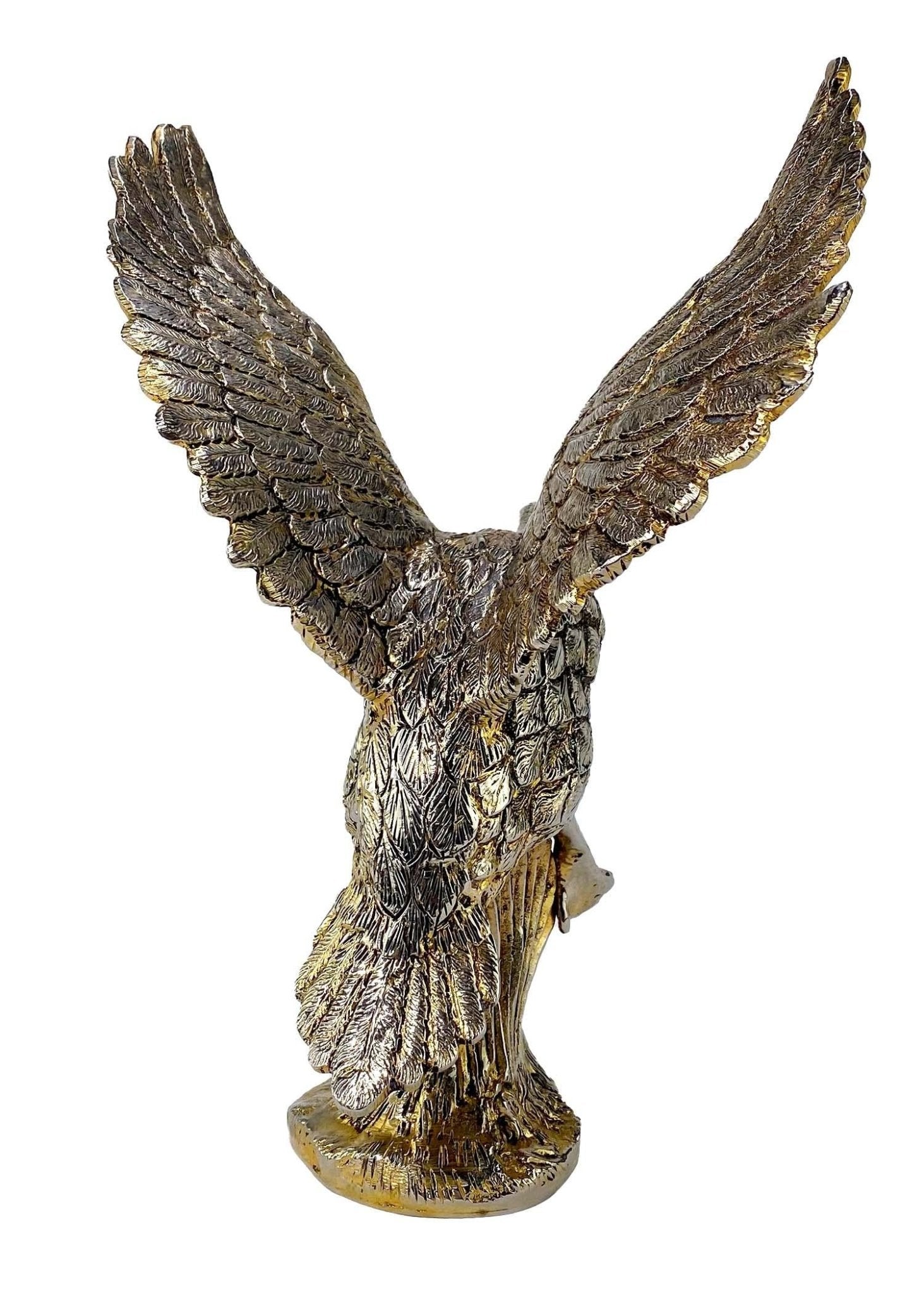 1970s Gucci Mallard Duck Gold Washed Metal Figural Statue - RealList