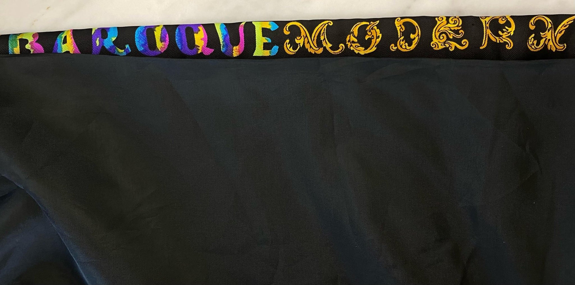 1990s Atelier Versace Haute Couture Tie Dye Baroque Silk Evening Jacket by Gianni Versace - RealList