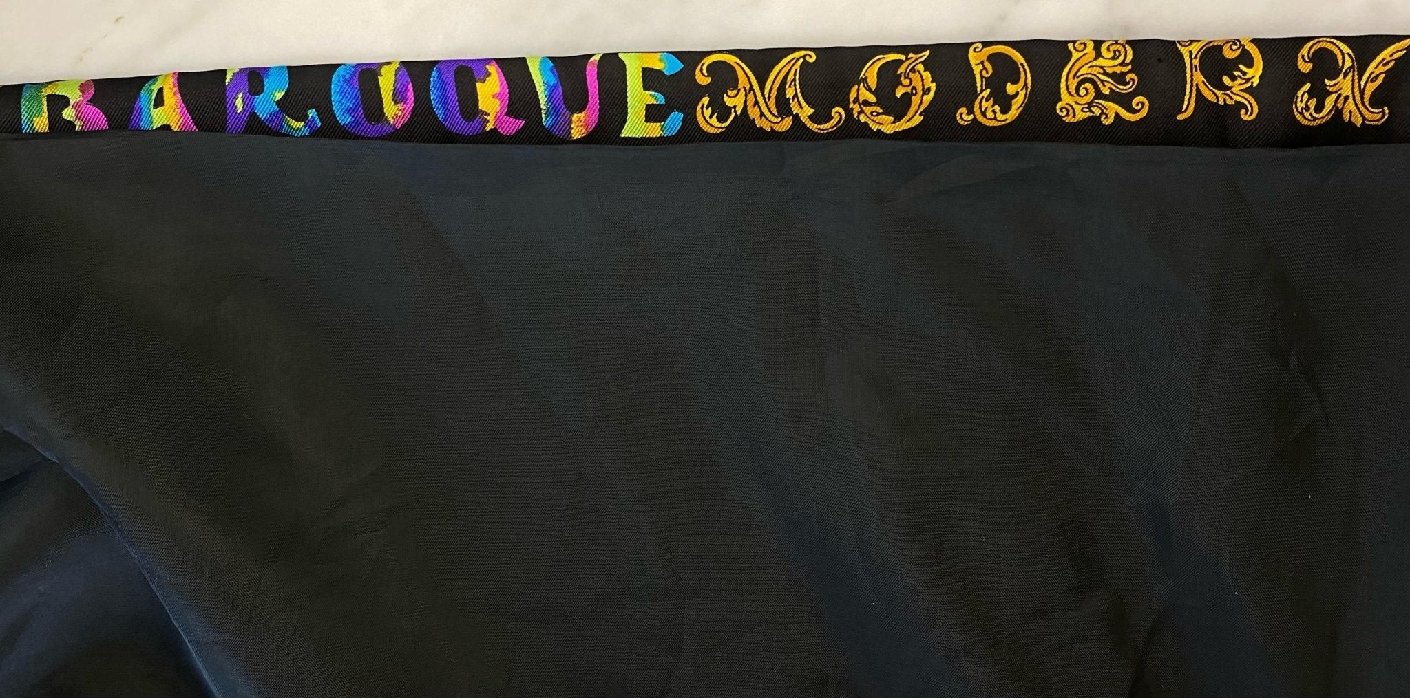 1990s Atelier Versace Haute Couture Tie Dye Baroque Silk Evening Jacket by Gianni Versace - RealList