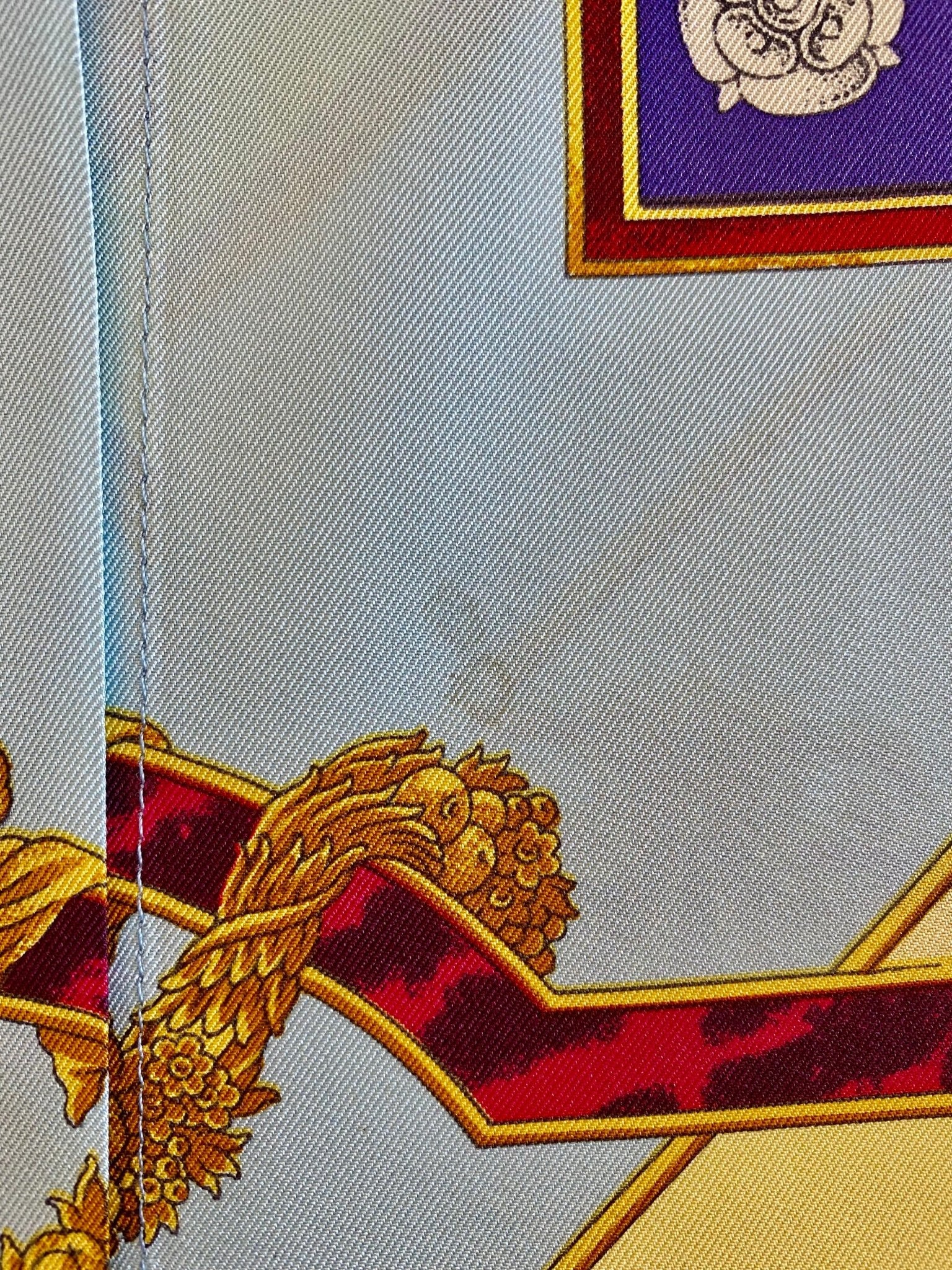 1990s Gianni Versace Couture Vintage Silk Floral Collared Shirt - RealList