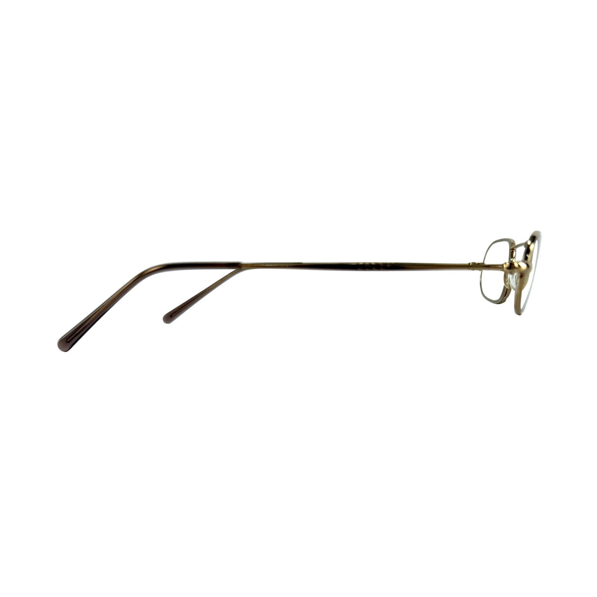 1990s Gucci by Tom Ford Gold Thin Wire Frame Extra Small Eyeglasses - RealList