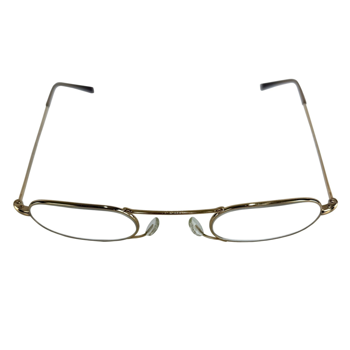 1990s Gucci by Tom Ford Gold Thin Wire Frame Extra Small Eyeglasses - RealList