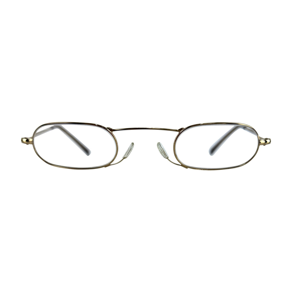 1990s Gucci by Tom Ford Gold Thin Wire Frame Extra Small Eyeglasses - RealList