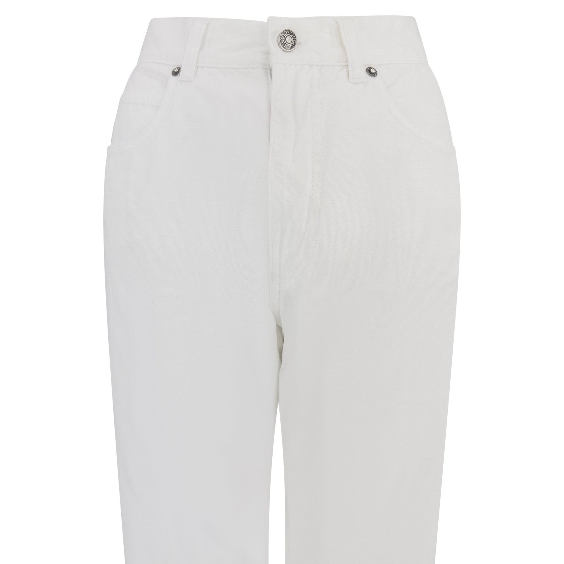 1998 Gucci by Tom Ford White Cotton 5 - Pocket Pants - RealList