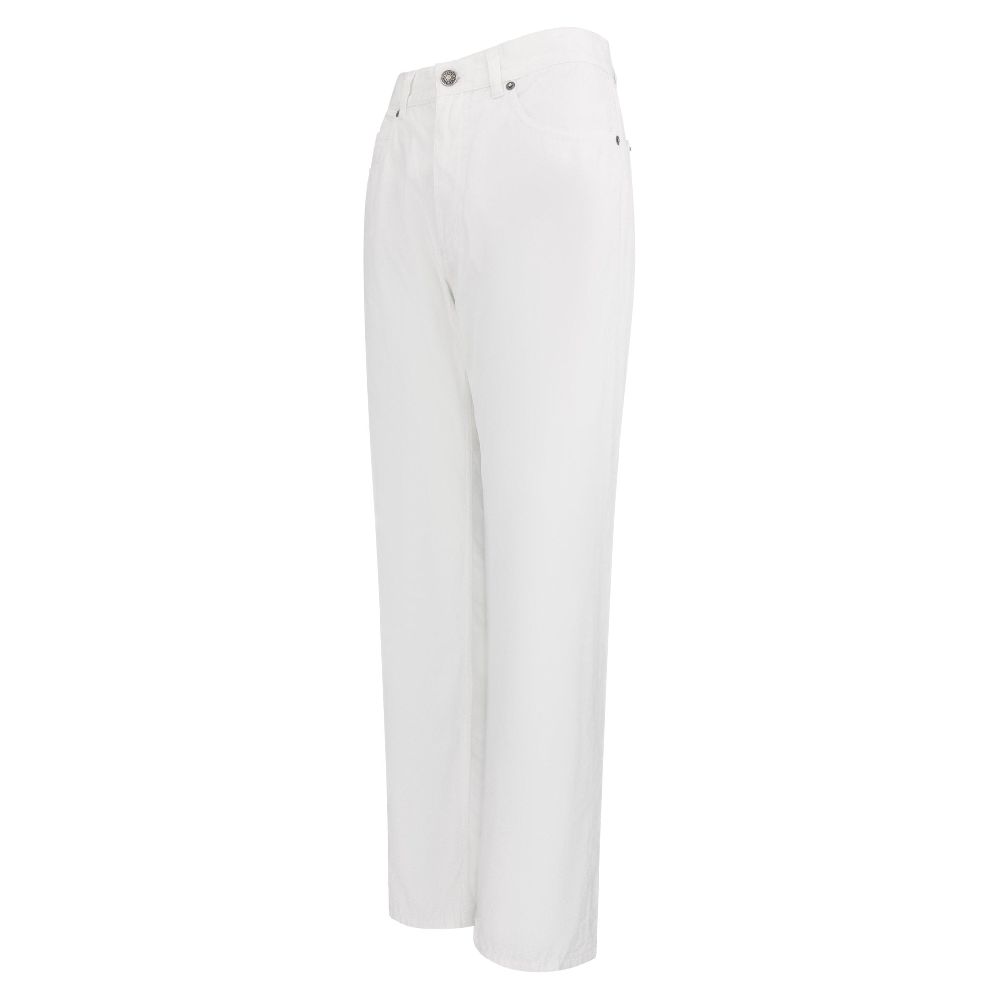 1998 Gucci by Tom Ford White Cotton 5 - Pocket Pants - RealList