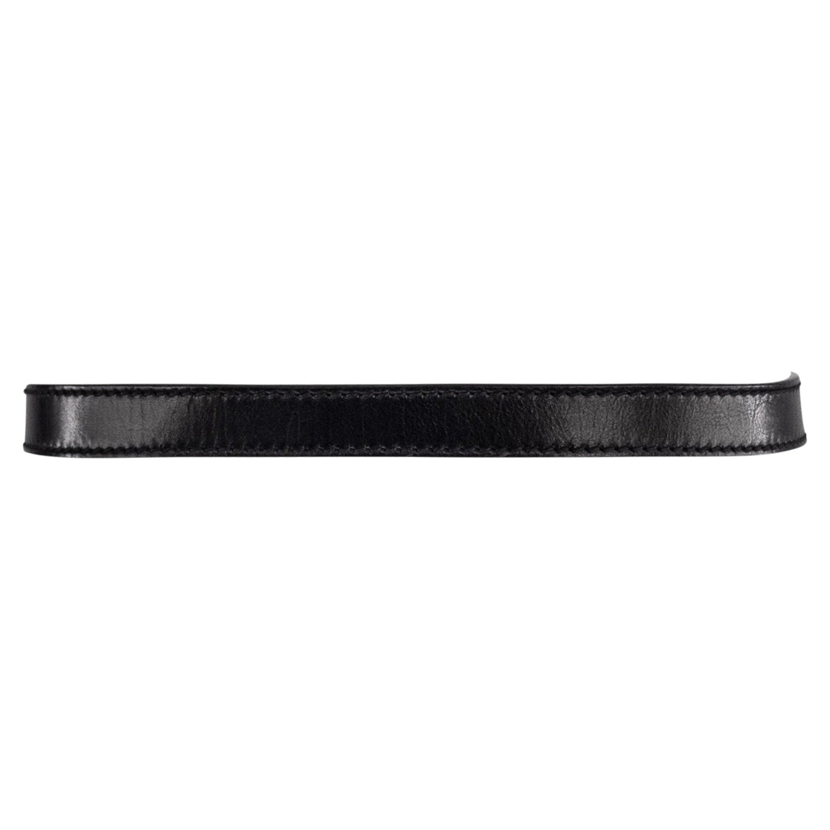 2000s Yves Saint Laurent by Tom Ford Mombasa Horn Black Leather Belt - RealList