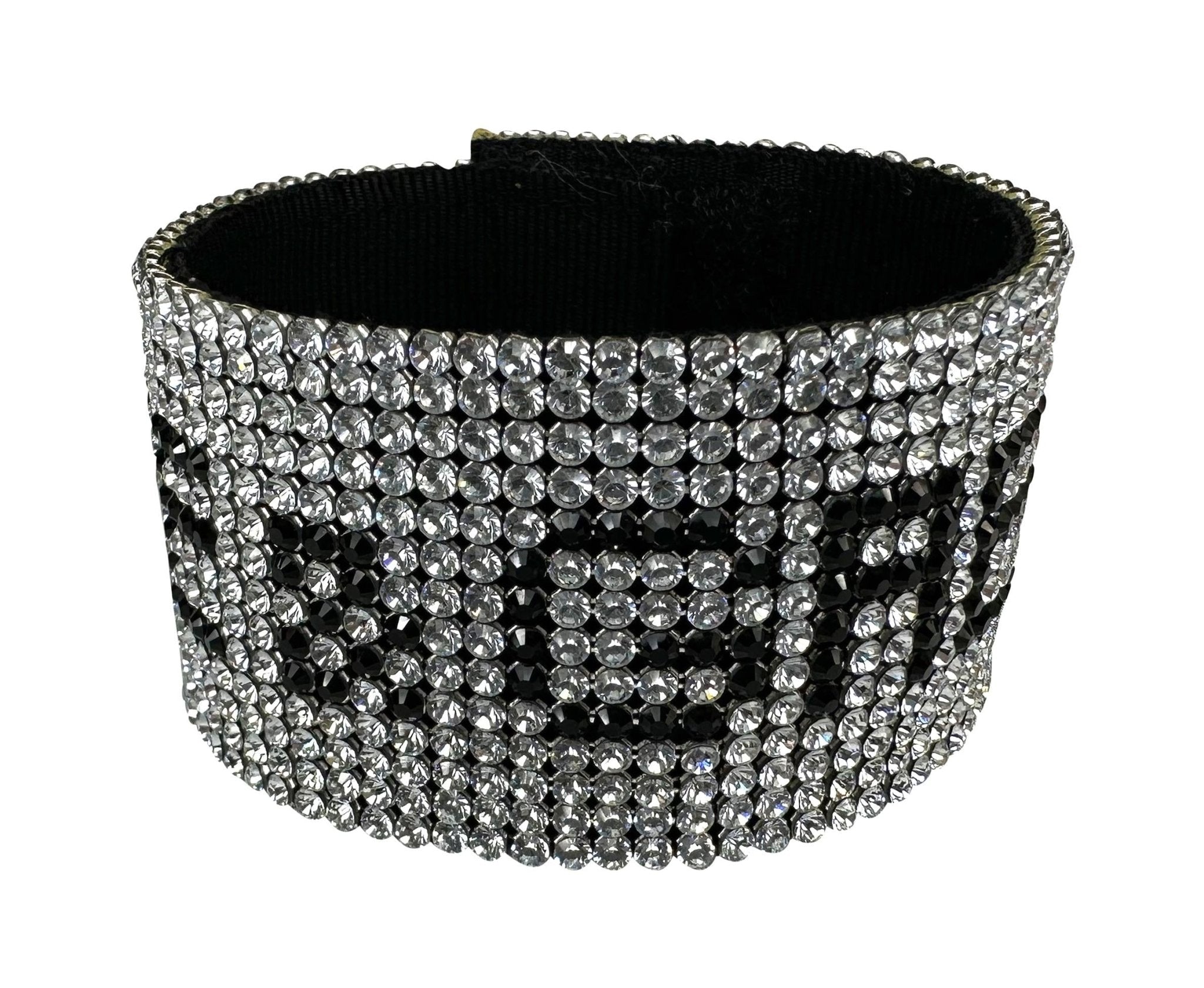 2003 Dolce & Gabbana Crystal Rhinestone Logo Spell Out Bracelet - RealList