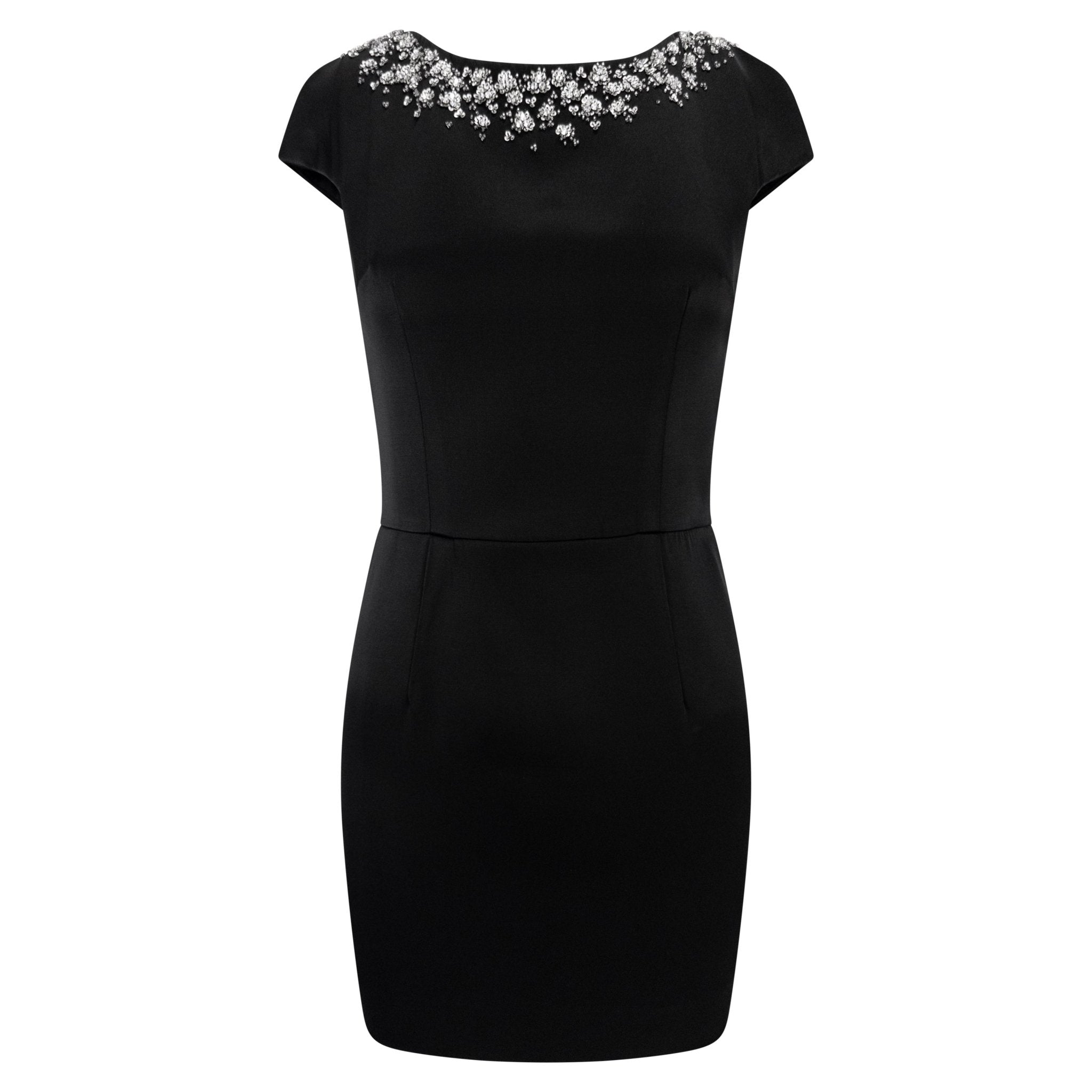Cruise 2010 Christian Dior by John Galliano Beaded Black Taffeta Mini Dress - RealList