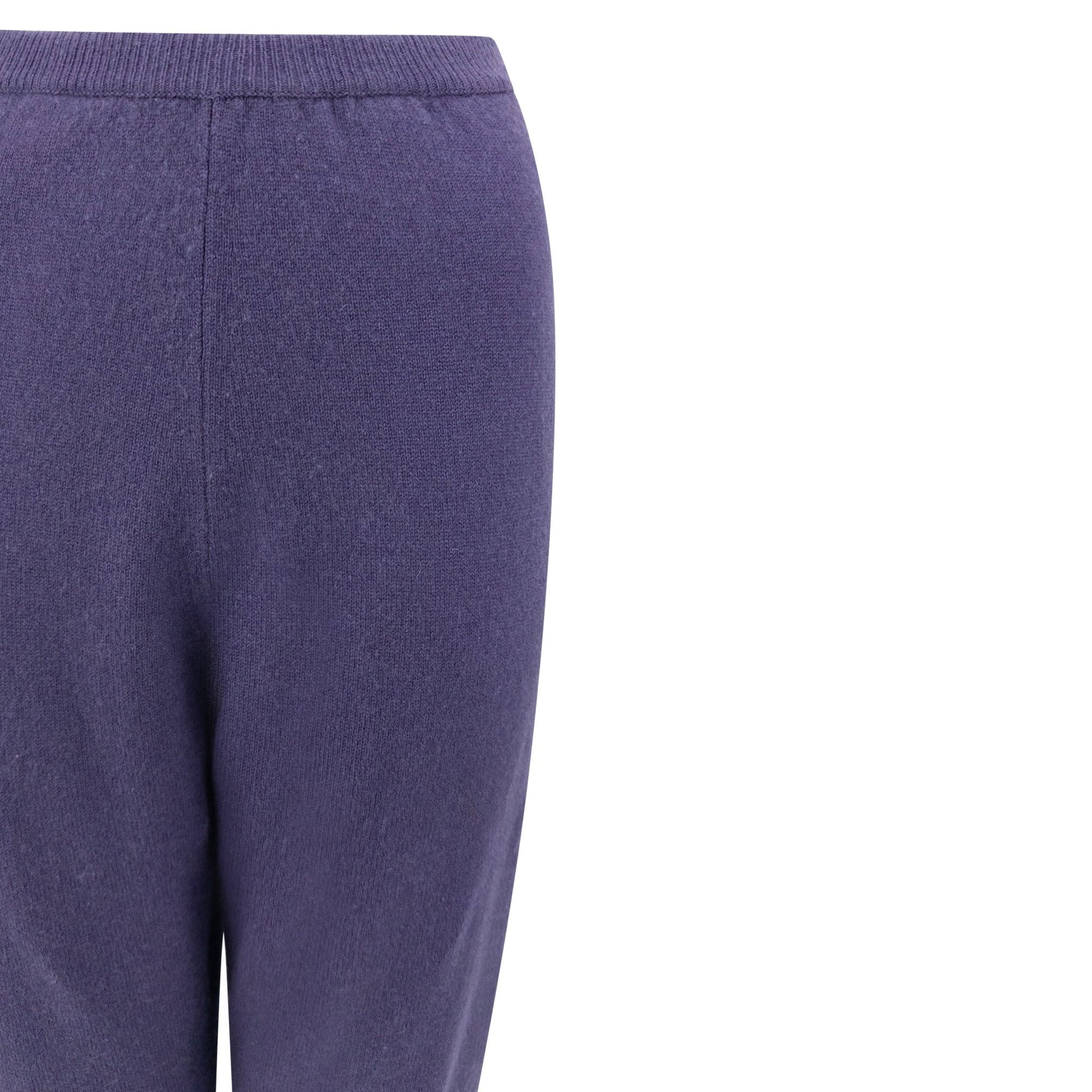 Early 1990s Gucci Cashmere Purple Jogger - Style Sweatpants - RealList