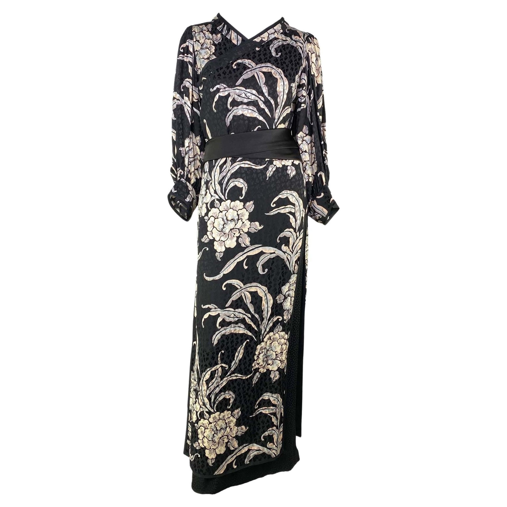 F/W 1977 Yves Saint Laurent Haute Couture 'Les Chinoises' Documented Dress Set - RealList