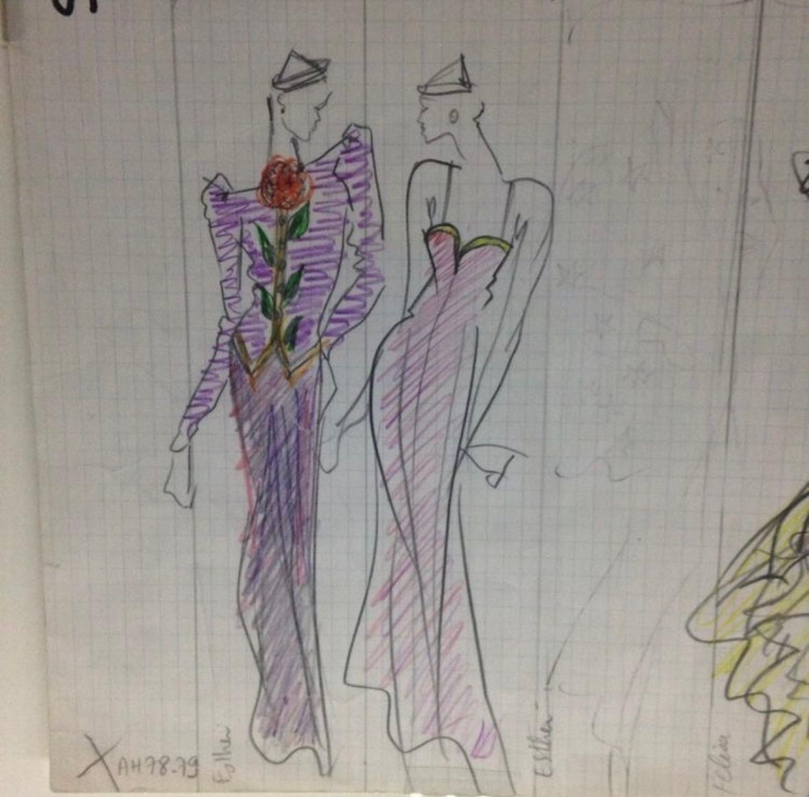 F/W 1978 Yves Saint Laurent Haute Couture Purple Lesage Embroidery Floral Jacket - RealList