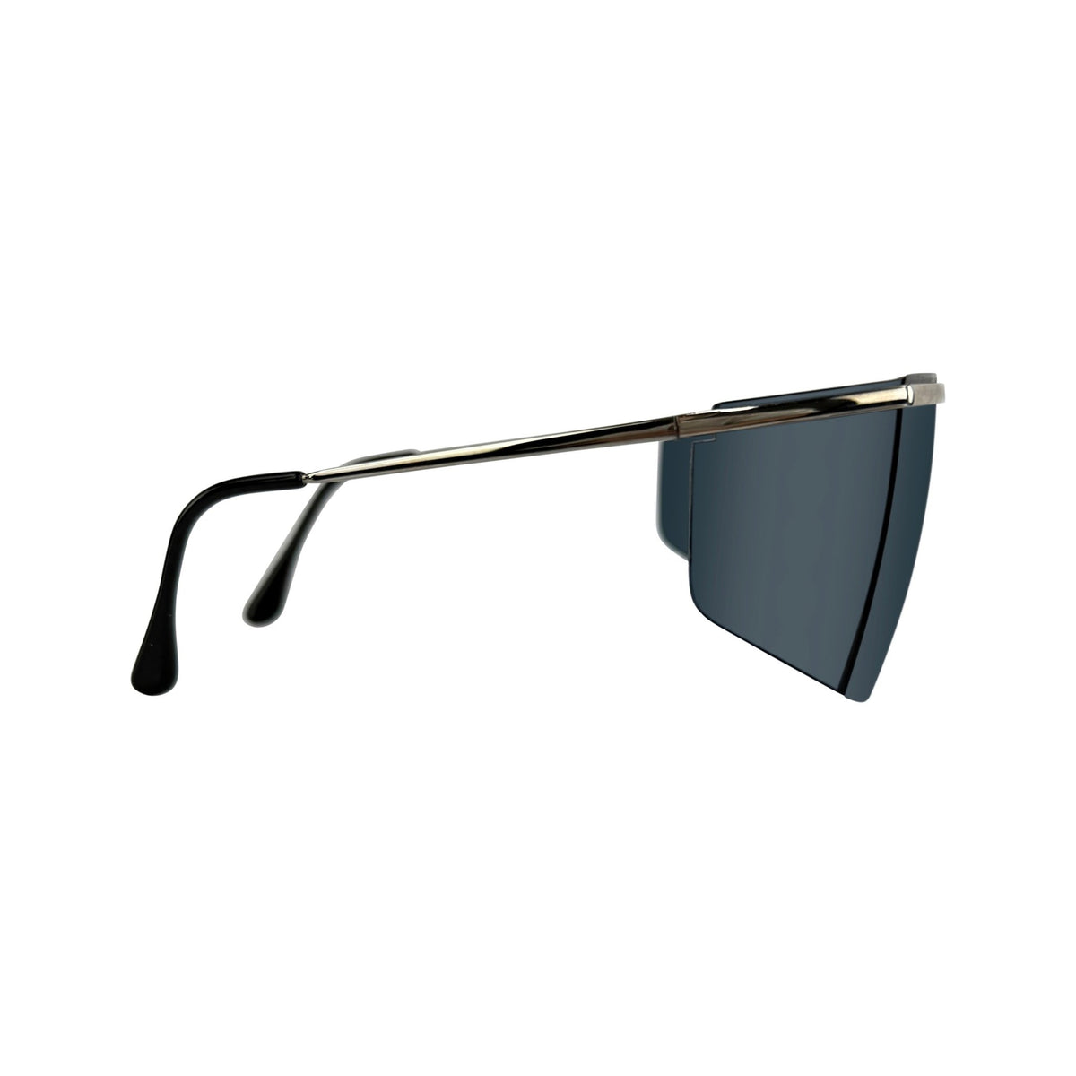 F/W 1986 Gianni Versace Mens Documented Sylvester Stallone Shield Sunglasses - RealList