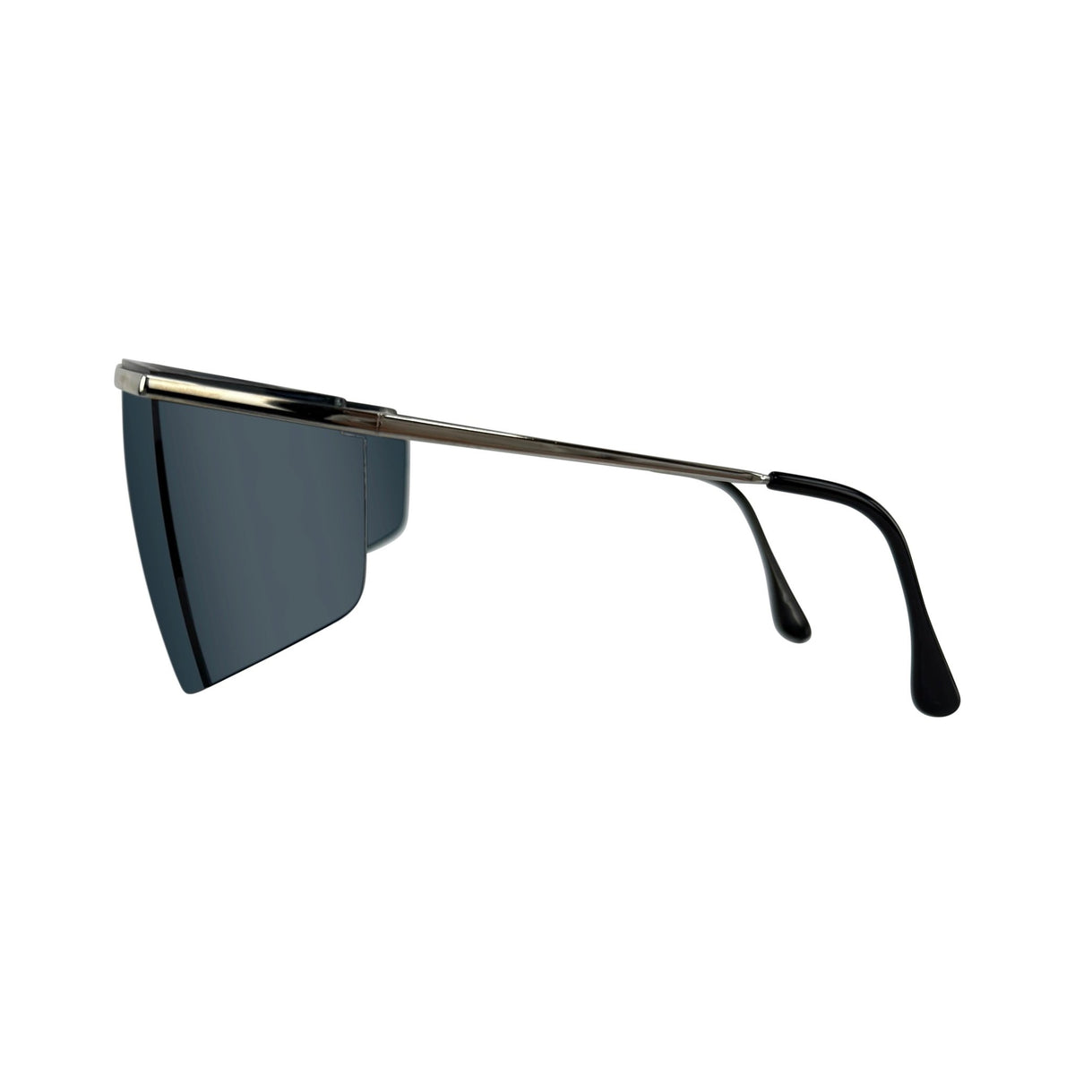 F/W 1986 Gianni Versace Mens Documented Sylvester Stallone Shield Sunglasses - RealList