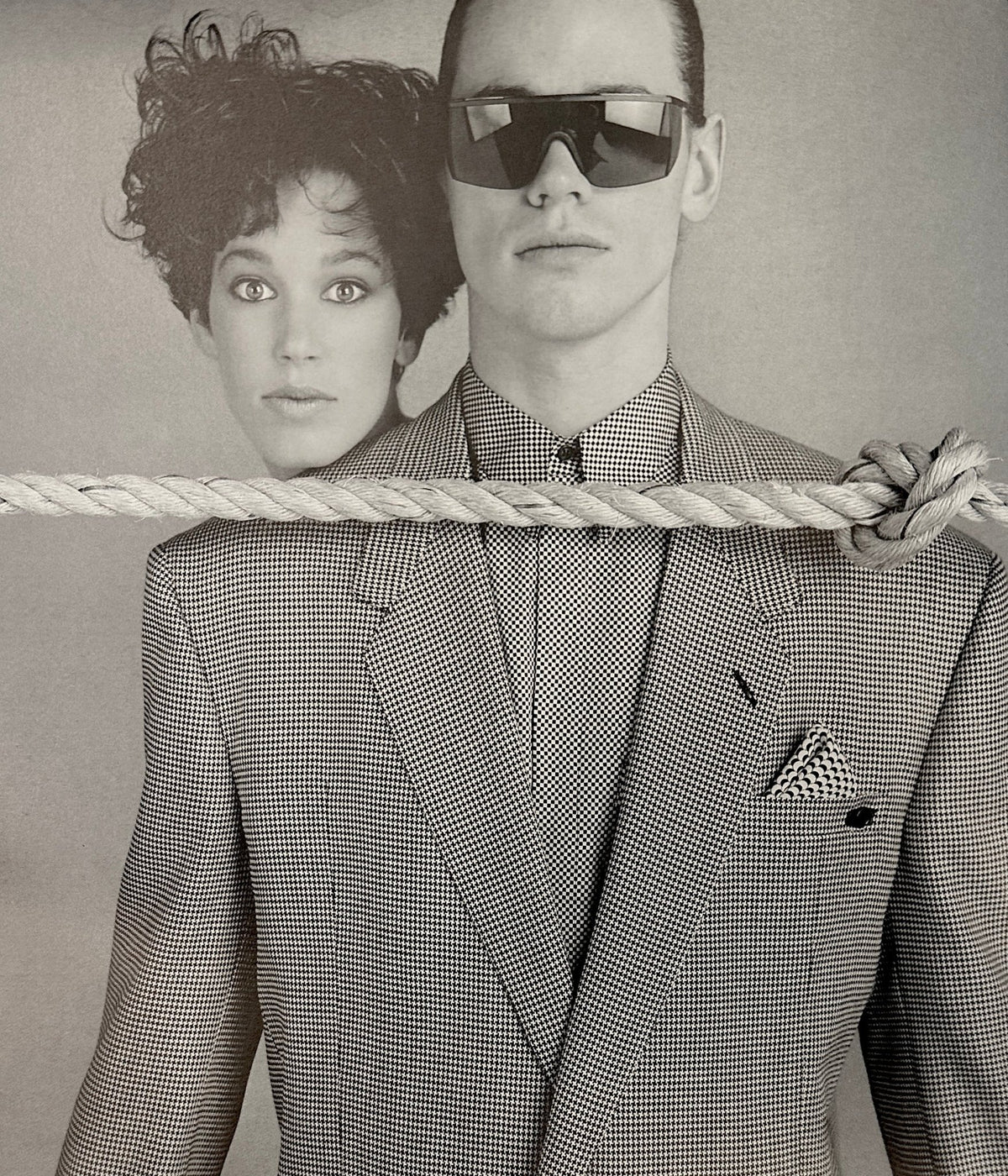 F/W 1986 Gianni Versace Mens Documented Sylvester Stallone Shield Sunglasses - RealList