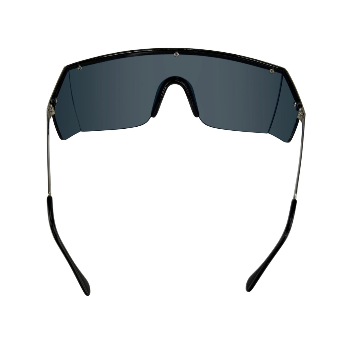 F/W 1986 Gianni Versace Mens Documented Sylvester Stallone Shield Sunglasses - RealList