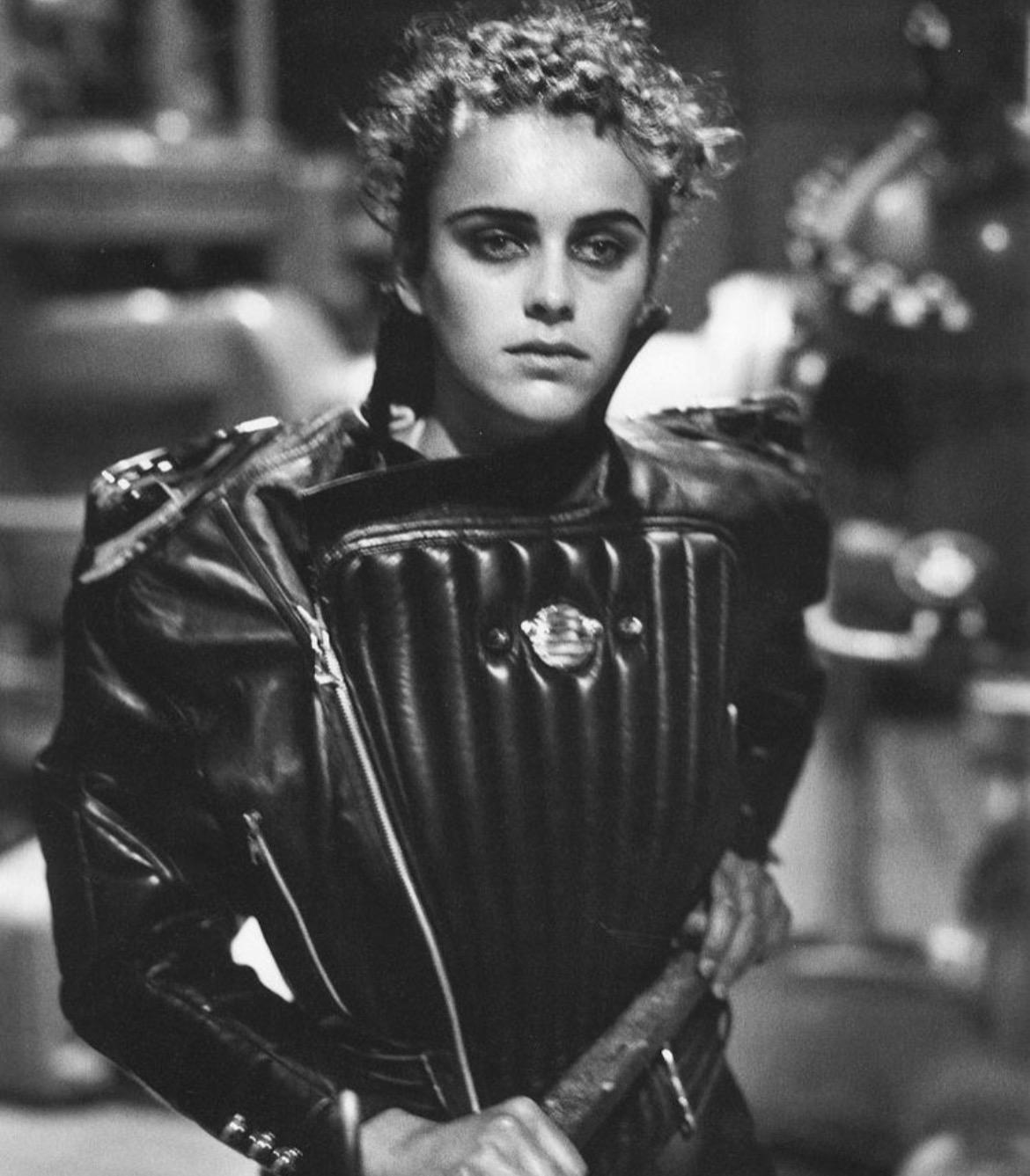 F/W 1989 Thierry Mugler Hiver Buick Sculptural Chrome Grille Leather Moto Jacket - RealList