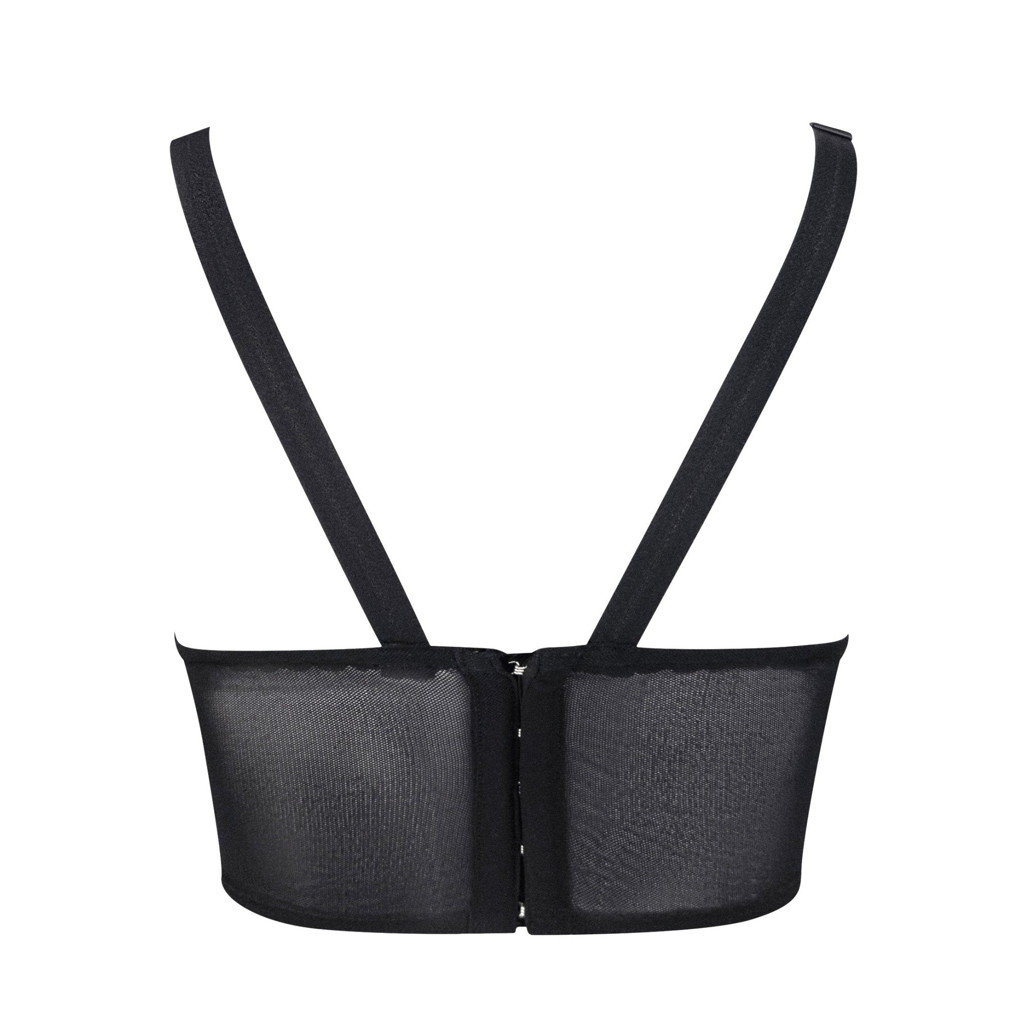 F/W 1992 Dolce & Gabbana Grey Pinstripe Wool Bustier Crop Top - RealList