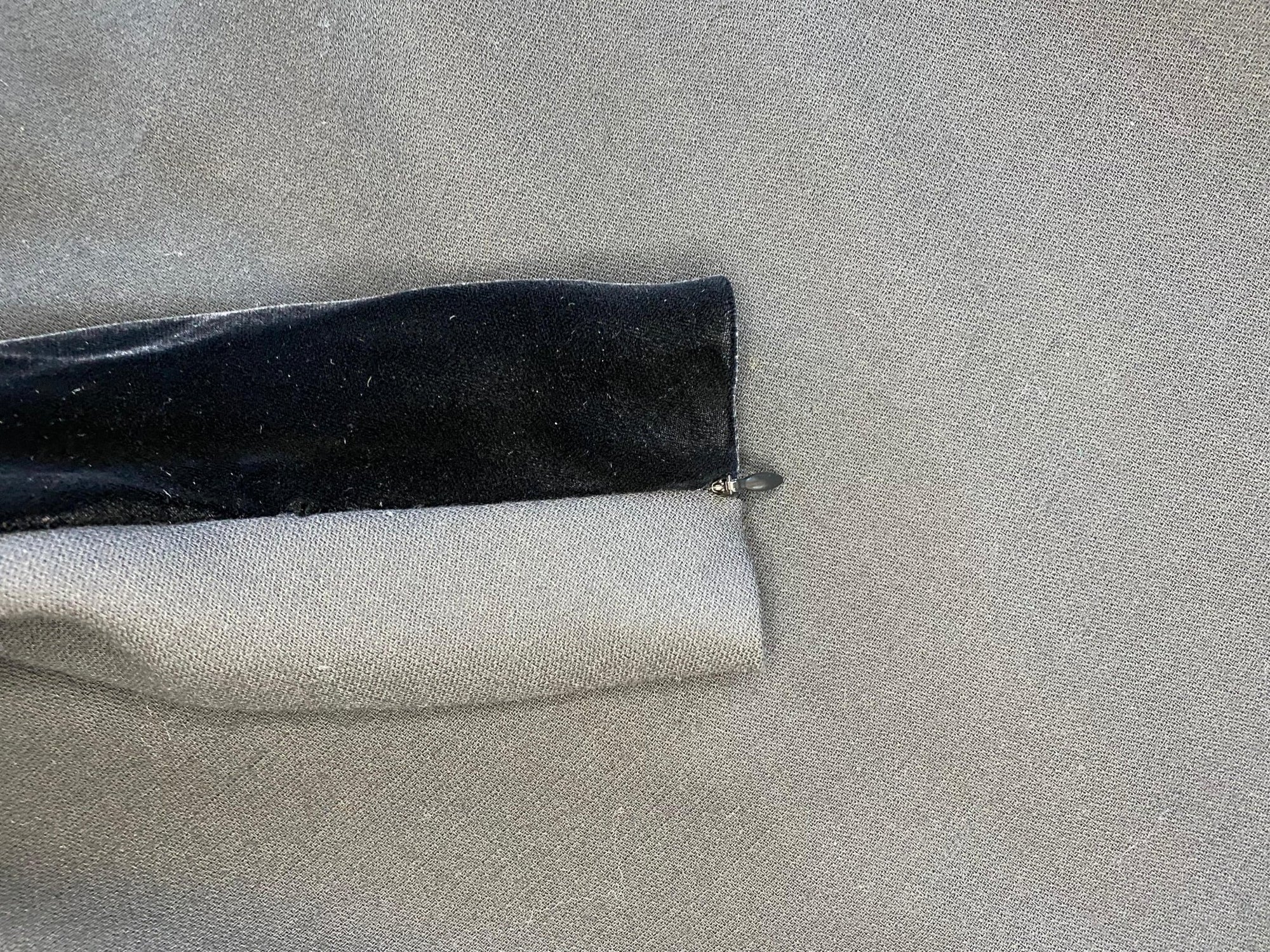 F/W 1992 Gianni Versace Couture 'Miss S&M' Bondage Black Velvet Mini Dress - RealList