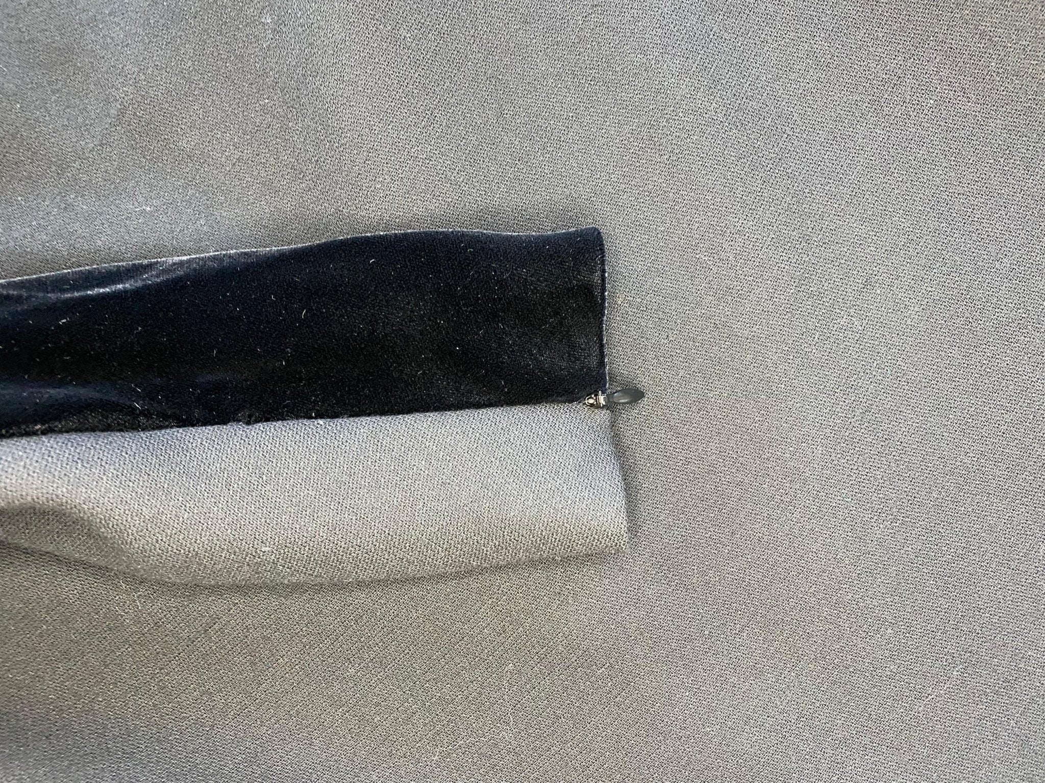 F/W 1992 Gianni Versace Couture 'Miss S&M' Bondage Black Velvet Mini Dress - RealList