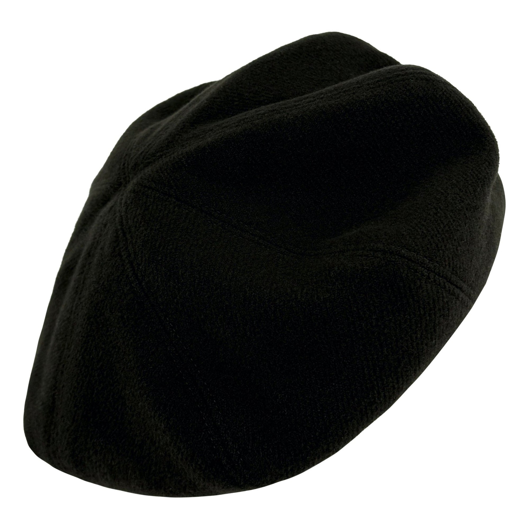 F/W 1993 Donna Karan Runway Dark Army Green Wool Flat Beret Hat - RealList