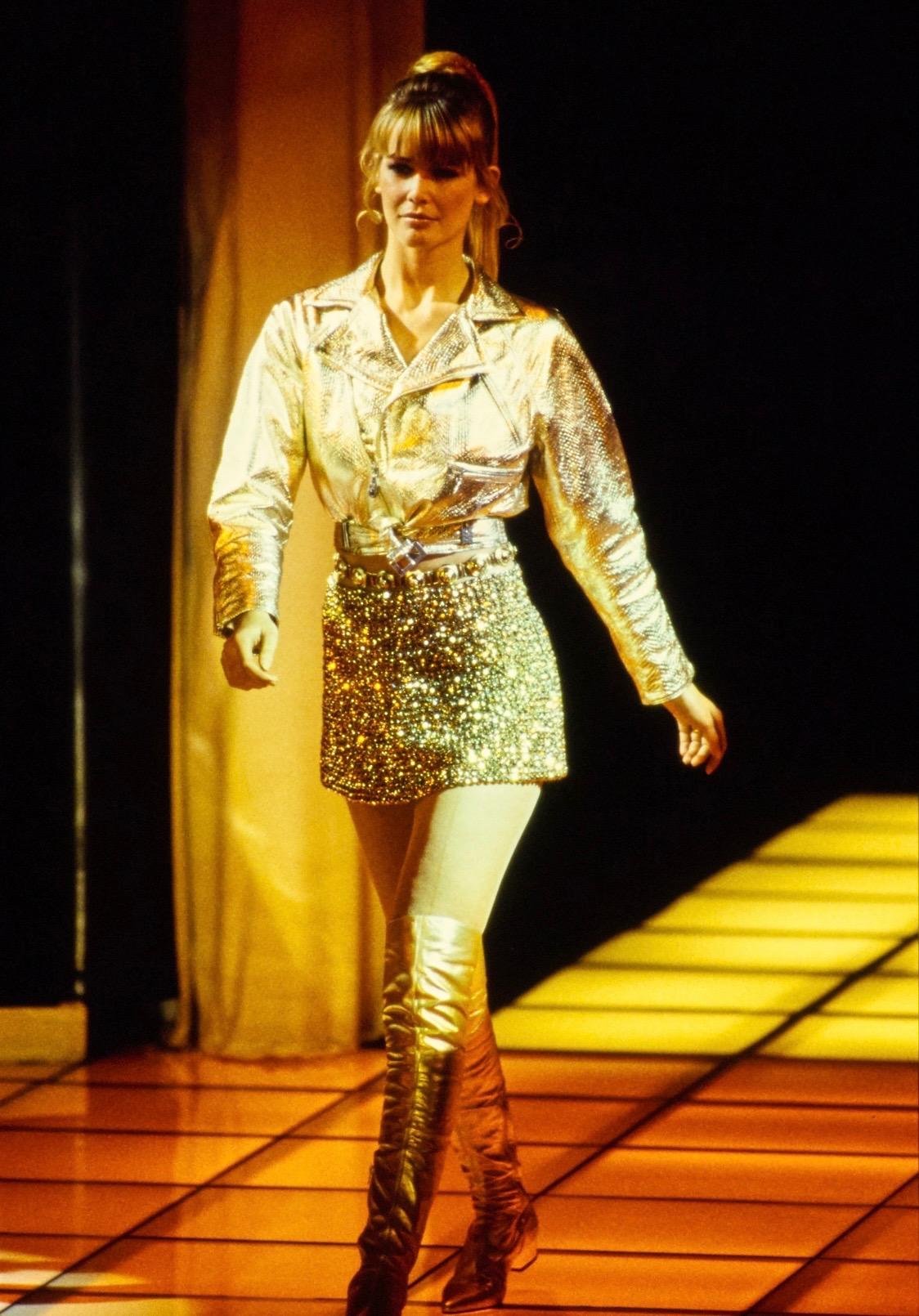 F/W 1994 Gianni Versace Python Print Brown Suede Medusa Zip Biker Jacket - RealList