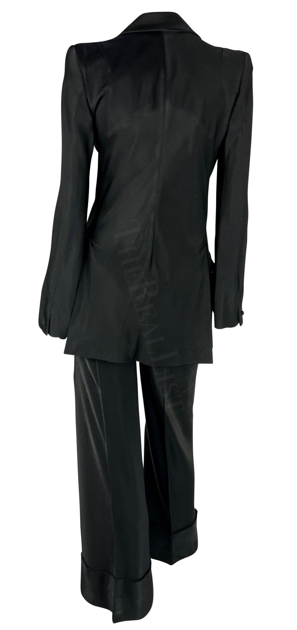 F/W 1994 John Galliano Double Breasted Oversized Runway Suit - RealList