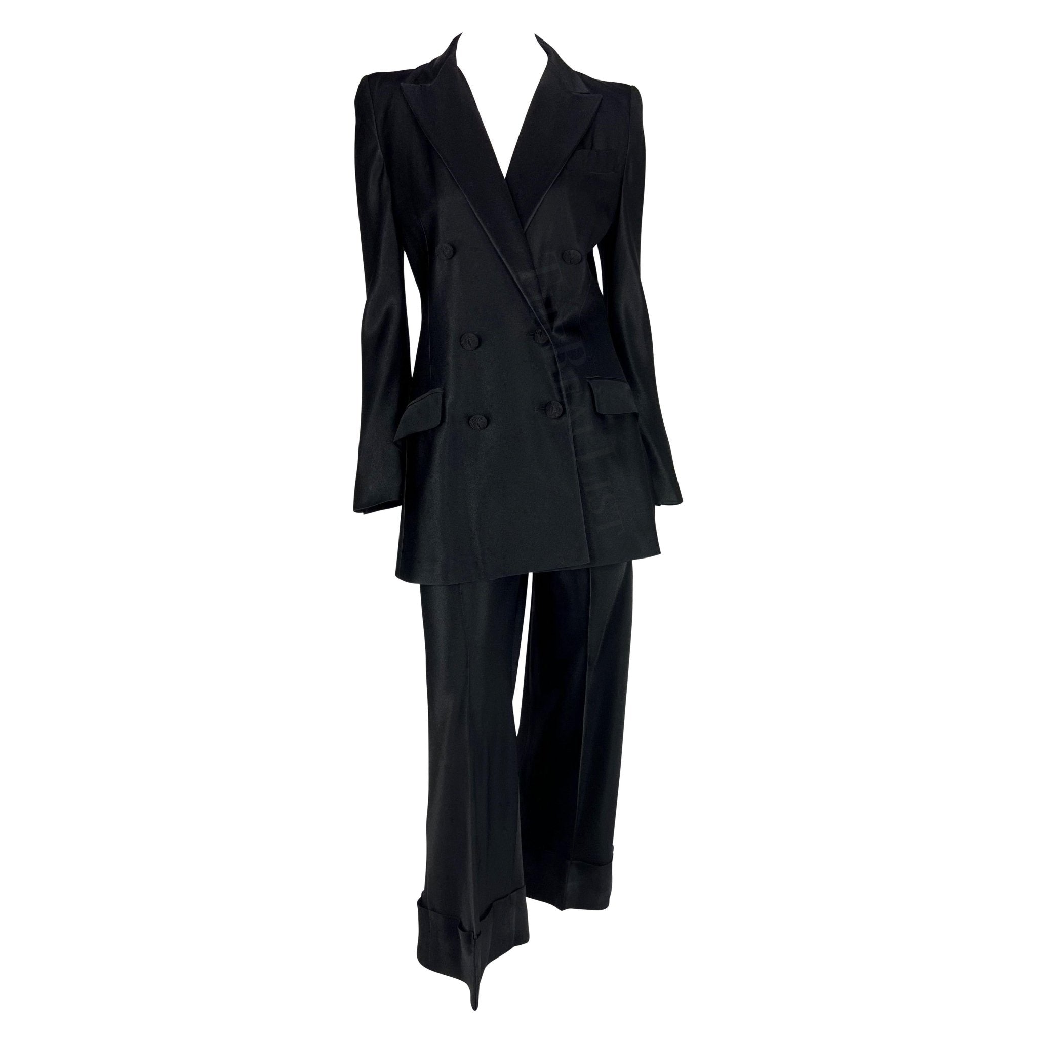F/W 1994 John Galliano Double Breasted Oversized Runway Suit - RealList