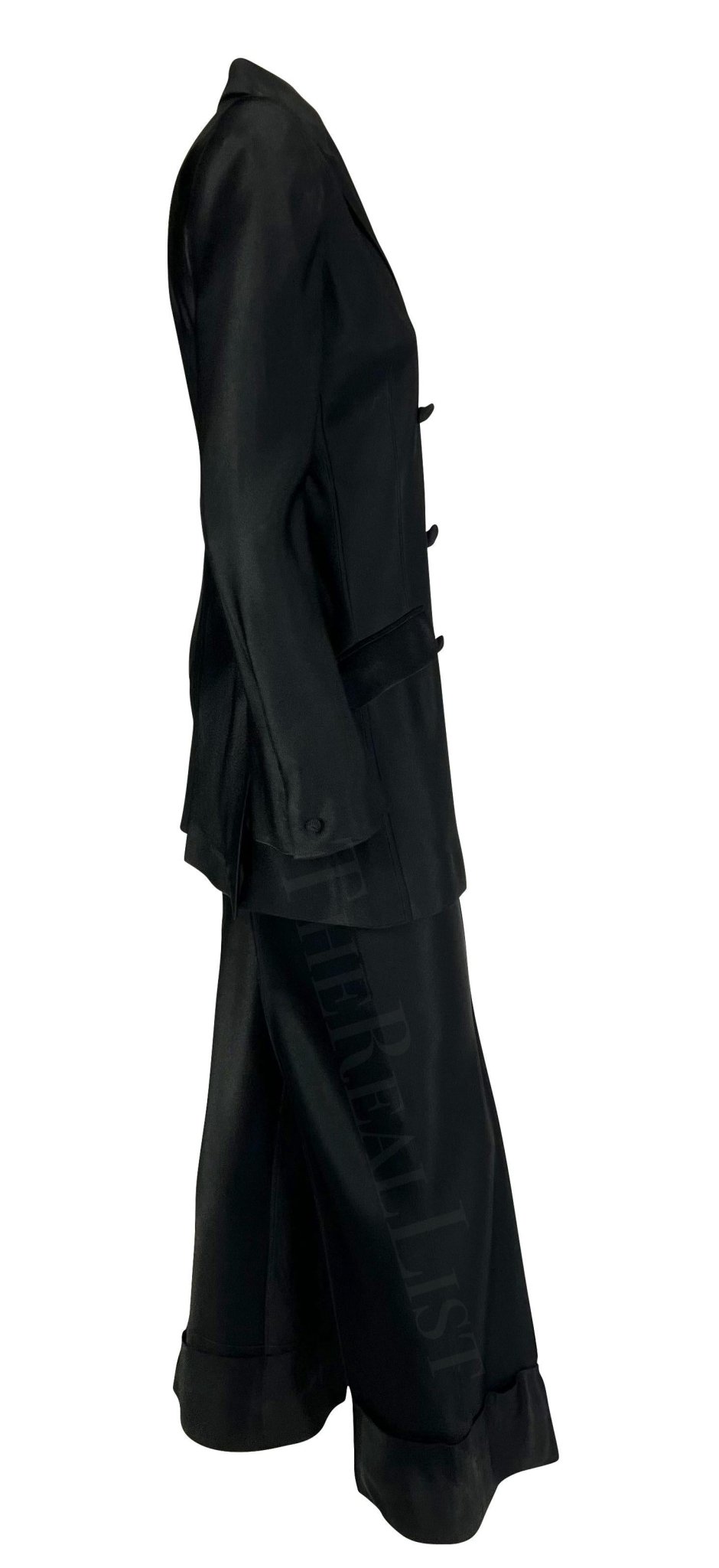 F/W 1994 John Galliano Double Breasted Oversized Runway Suit - RealList