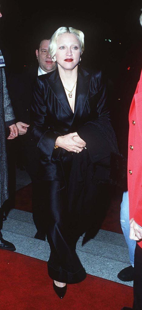 F/W 1994 John Galliano Runway Iceberg Blue Satin Double Breasted Oversized Suit - RealList