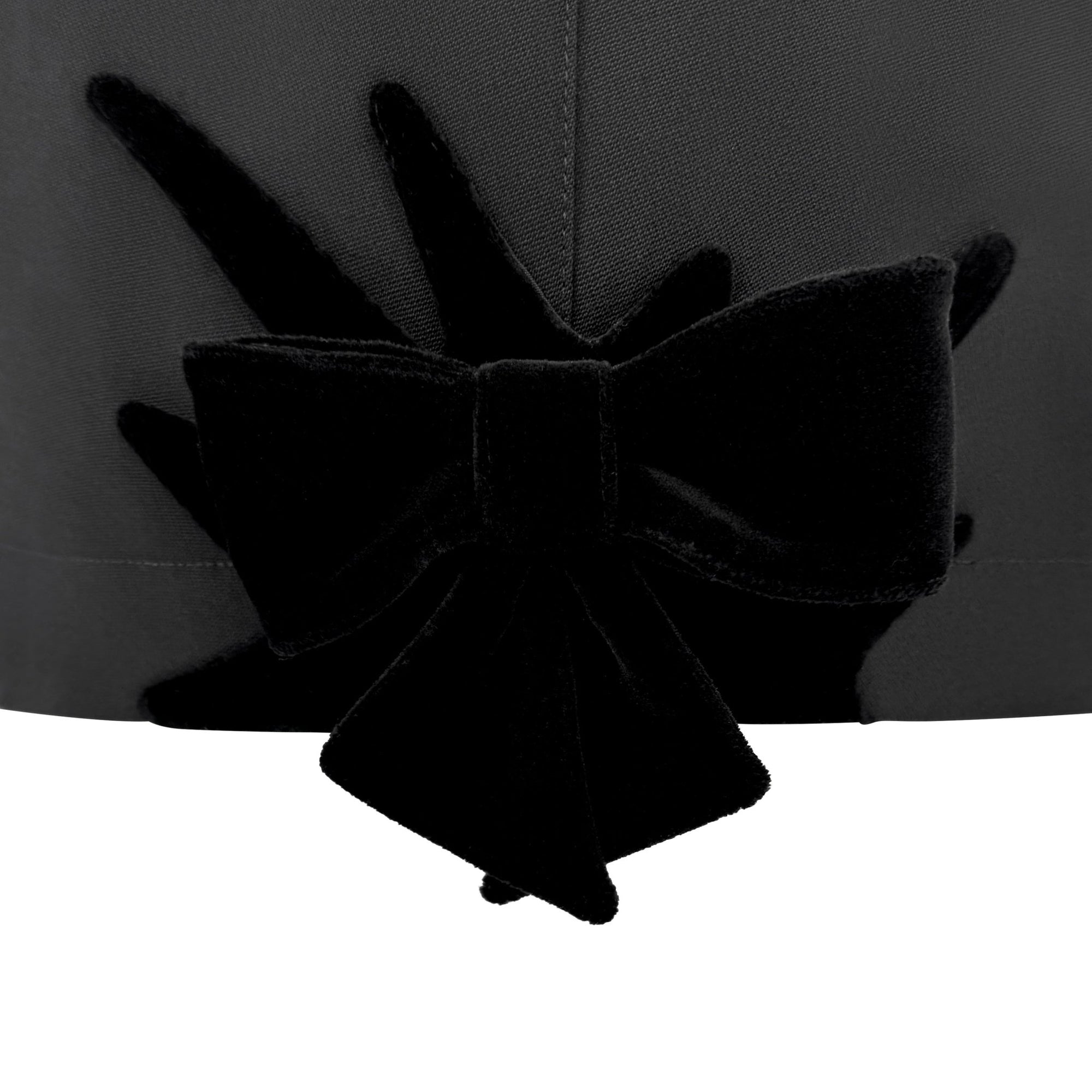 F/W 1994 Thierry Mugler Runway Documented Abstract Velvet Bow Skirt Suit - RealList