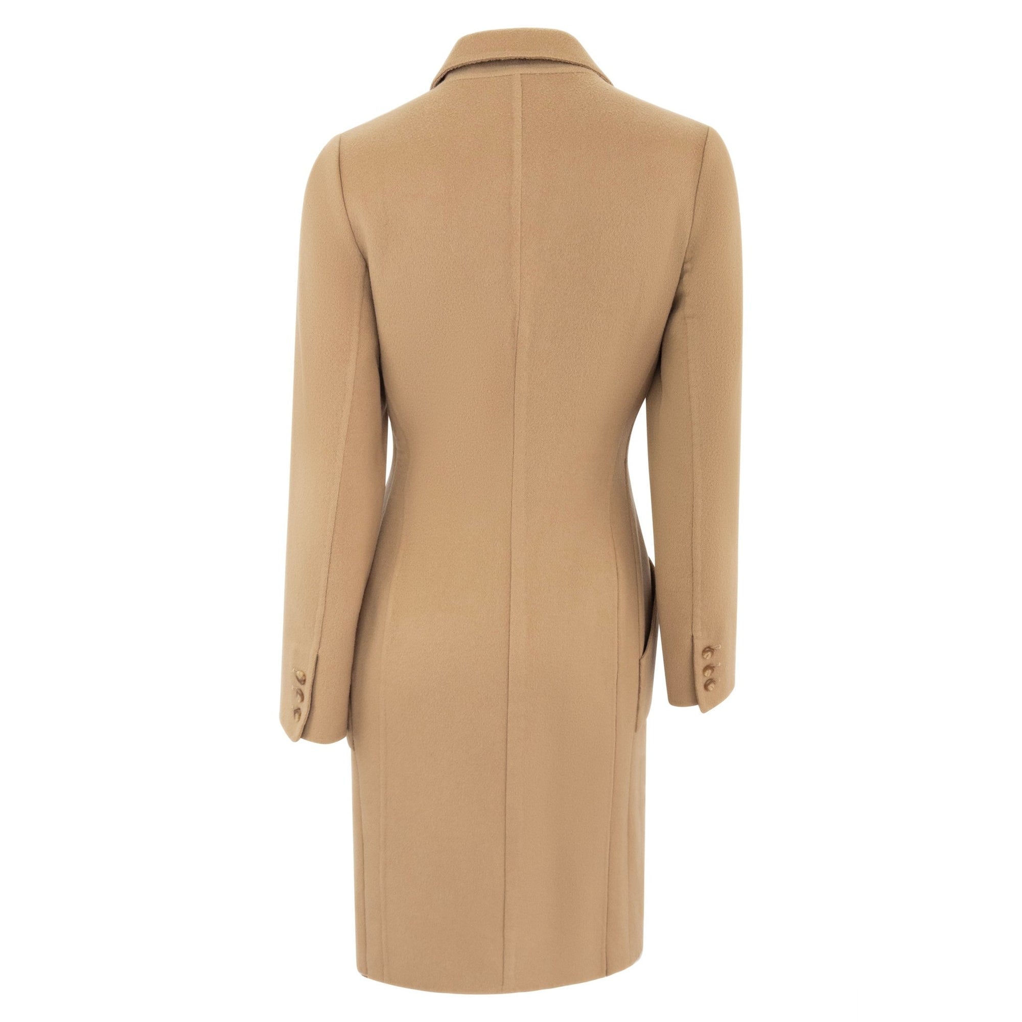 F/W 1997 Bill Blass Runway Camel Tone Lightweight Coat - RealList