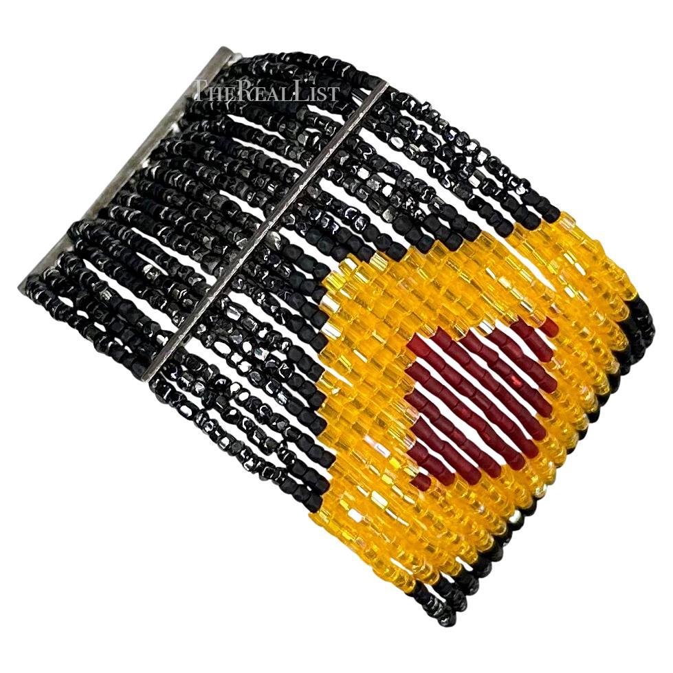 F/W 1997 Christian Dior by John Galliano Beaded Masai Bracelet - RealList