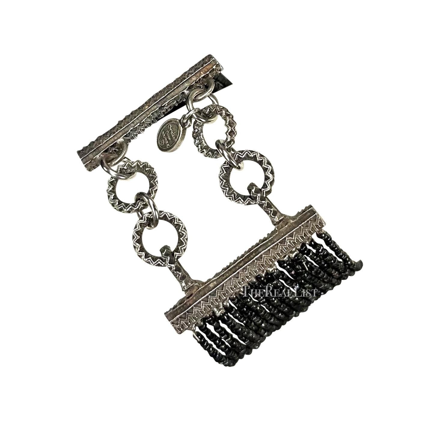 F/W 1997 Christian Dior by John Galliano Beaded Masai Bracelet - RealList