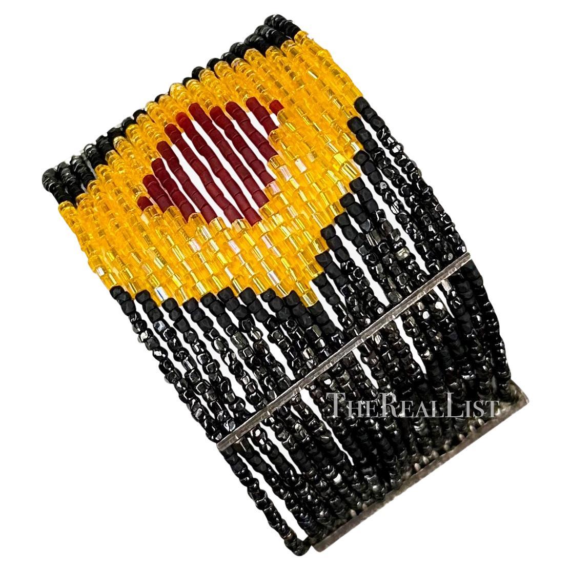 F/W 1997 Christian Dior by John Galliano Beaded Masai Bracelet - RealList