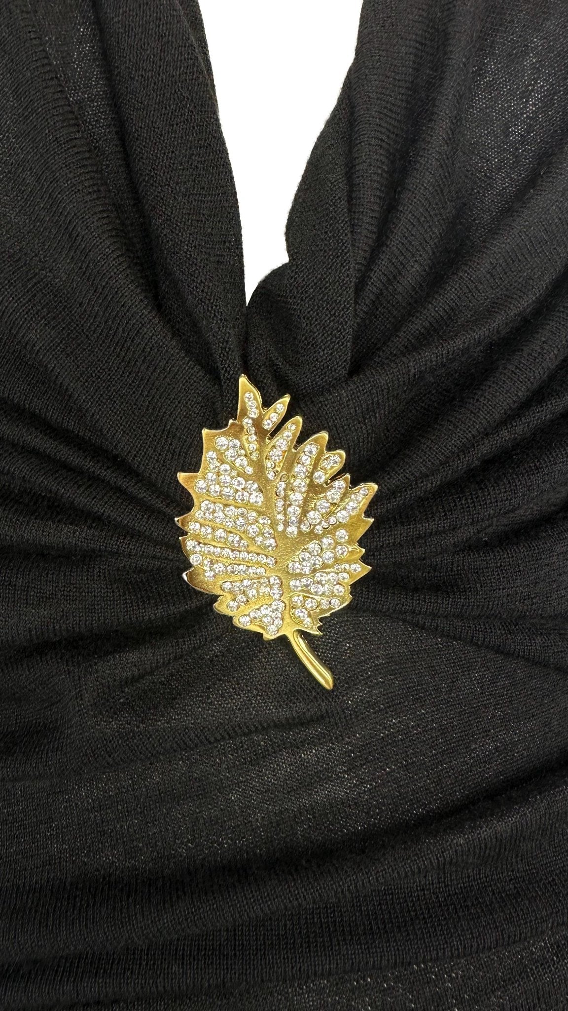 F/W 1997 Valentino Garavani Sheer Cashmere Silk Knit Black Stretch Ruched Dress - RealList