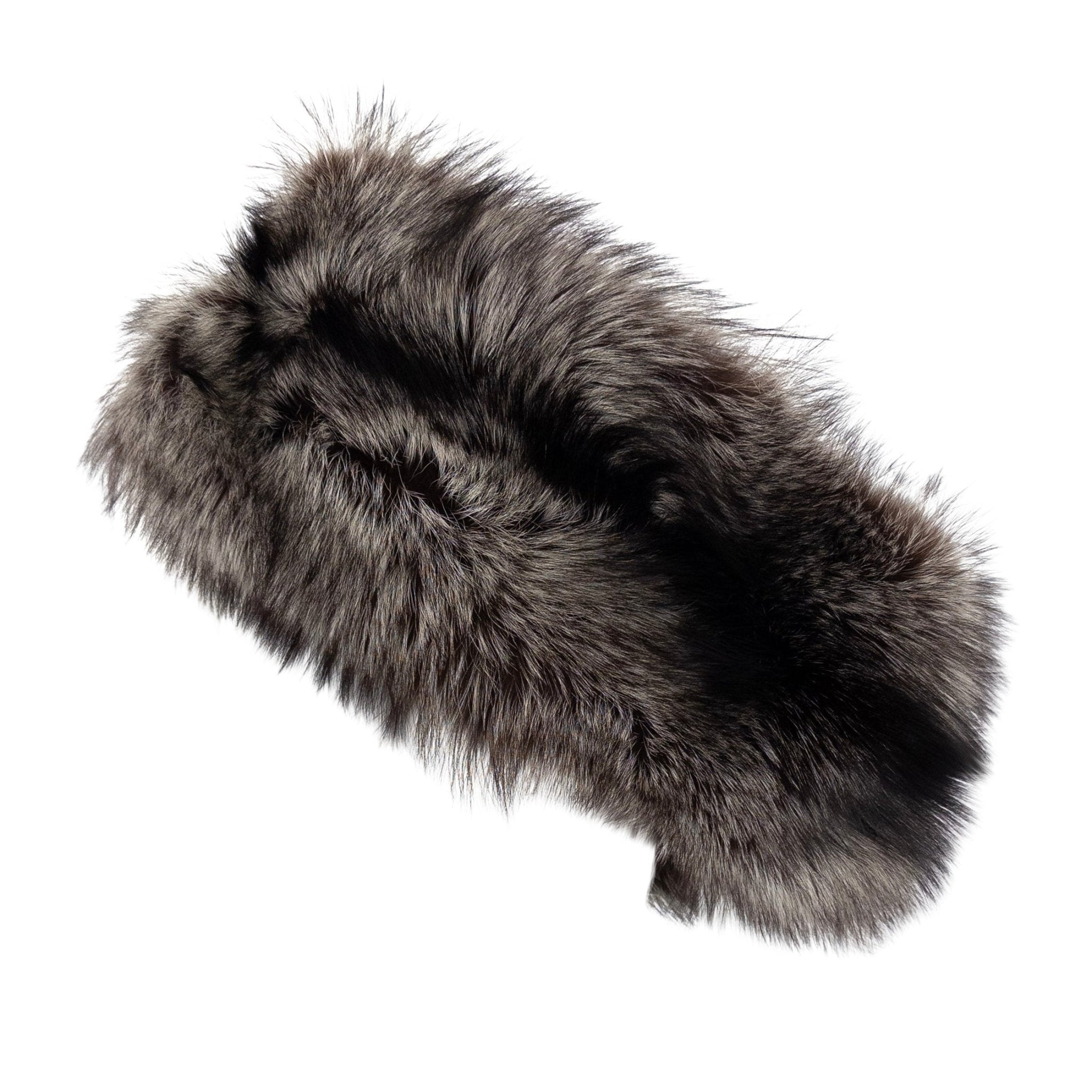 F/W 1998 Celine by Michael Kors Runway Silver Fox Fur Stole Scarf - RealList
