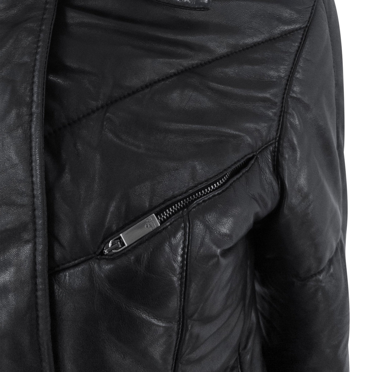 F/W 1998 Gucci by Tom Ford Black Leather Puffer Quilted Moto Jacket - RealList