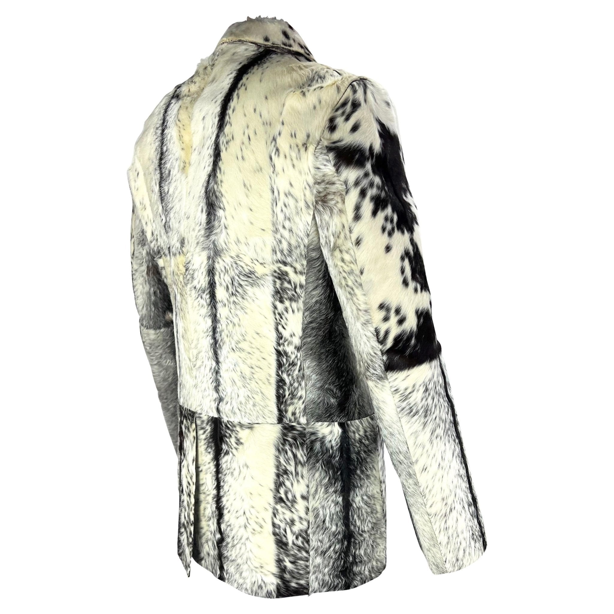 F/W 1999 Gucci by Tom Ford Men's Ad White Pony Hair Blazer NWT - RealList