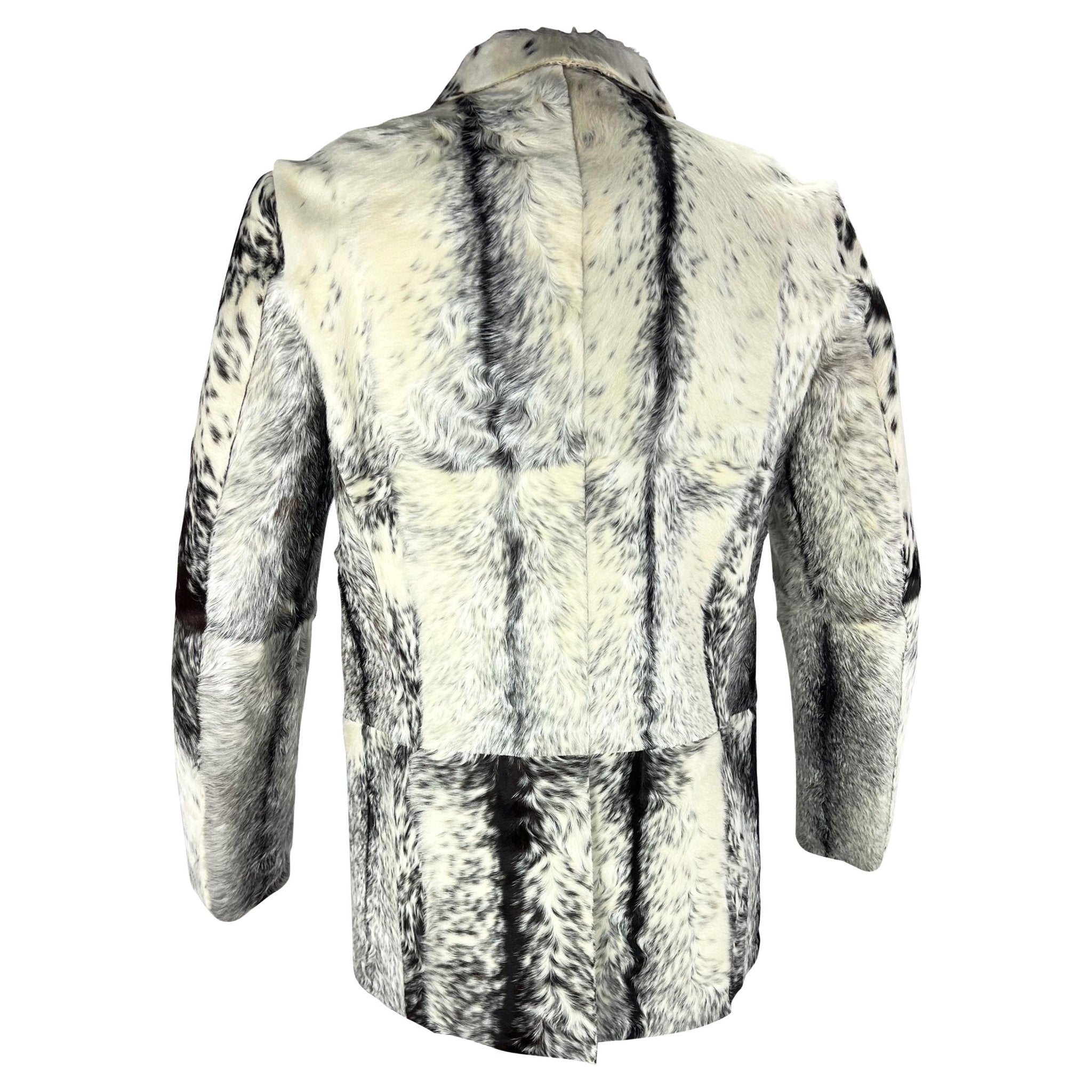 F/W 1999 Gucci by Tom Ford Men's Ad White Pony Hair Blazer NWT - RealList