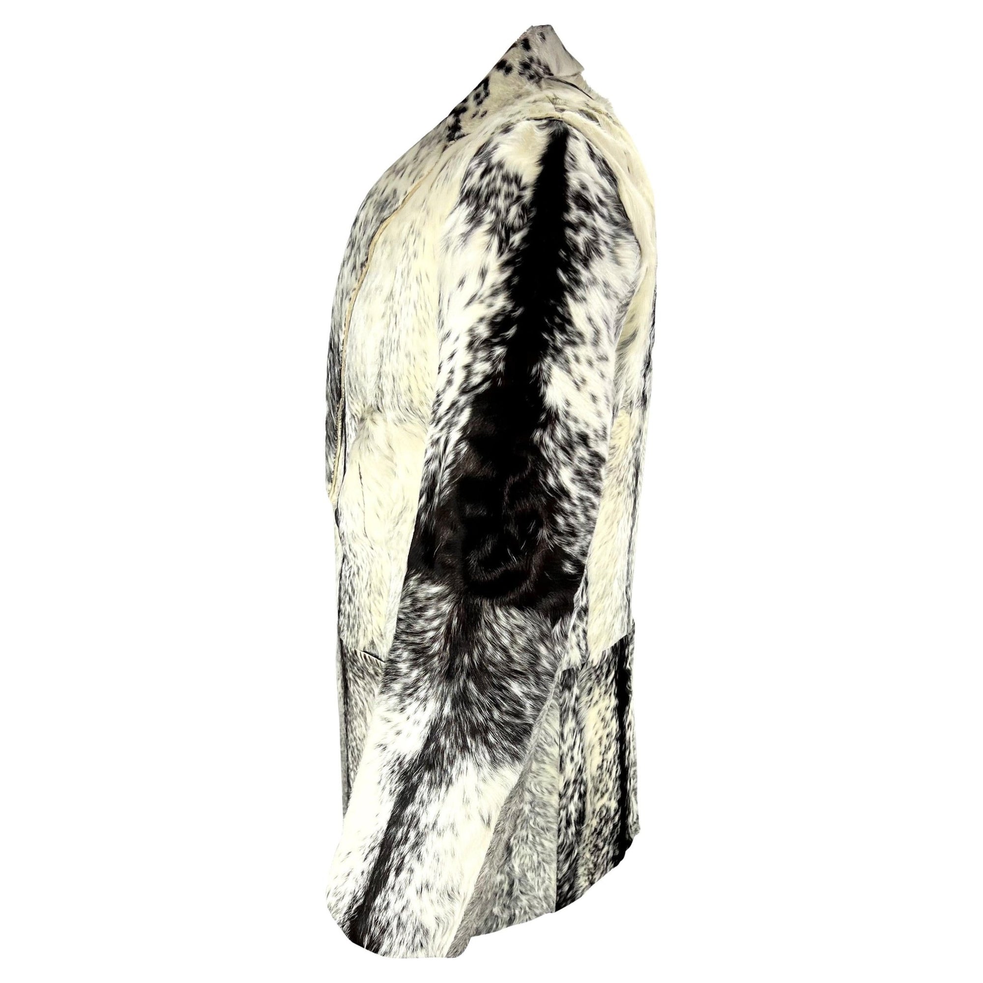 F/W 1999 Gucci by Tom Ford Men's Ad White Pony Hair Blazer NWT - RealList