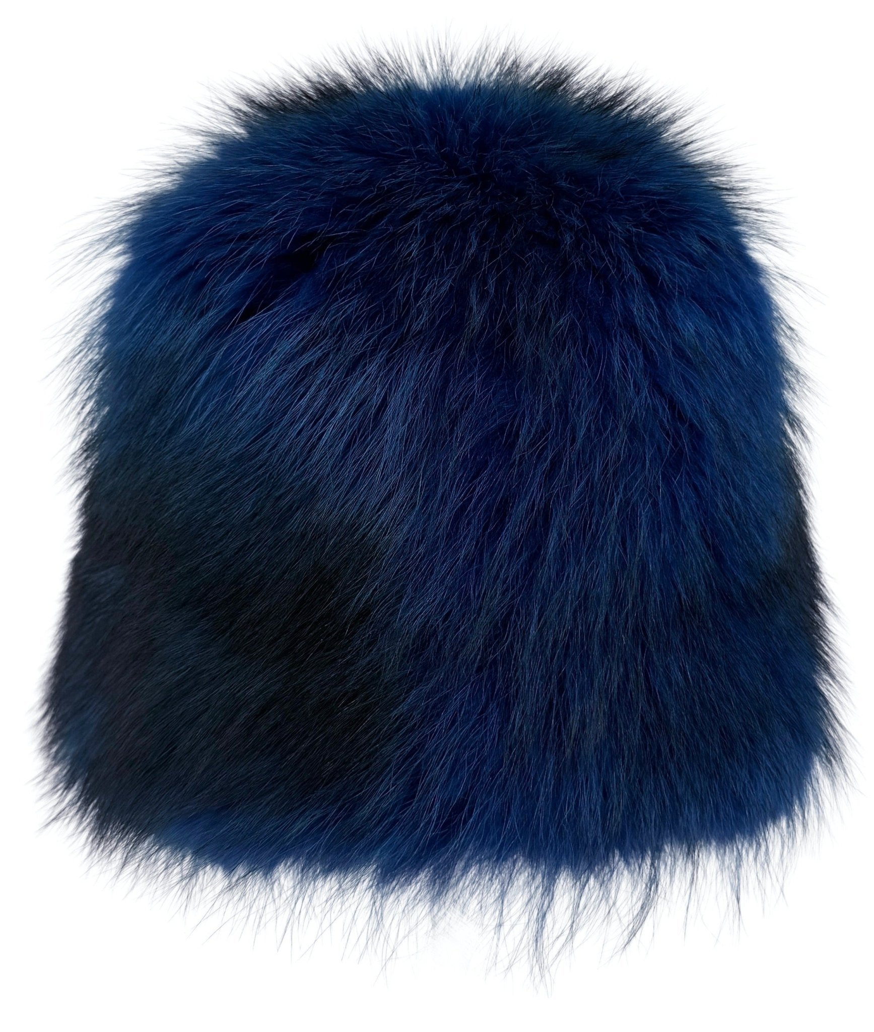F/W 2000 Dolce & Gabbana Genuine Blue Marmot Fur Oversized Hat - RealList