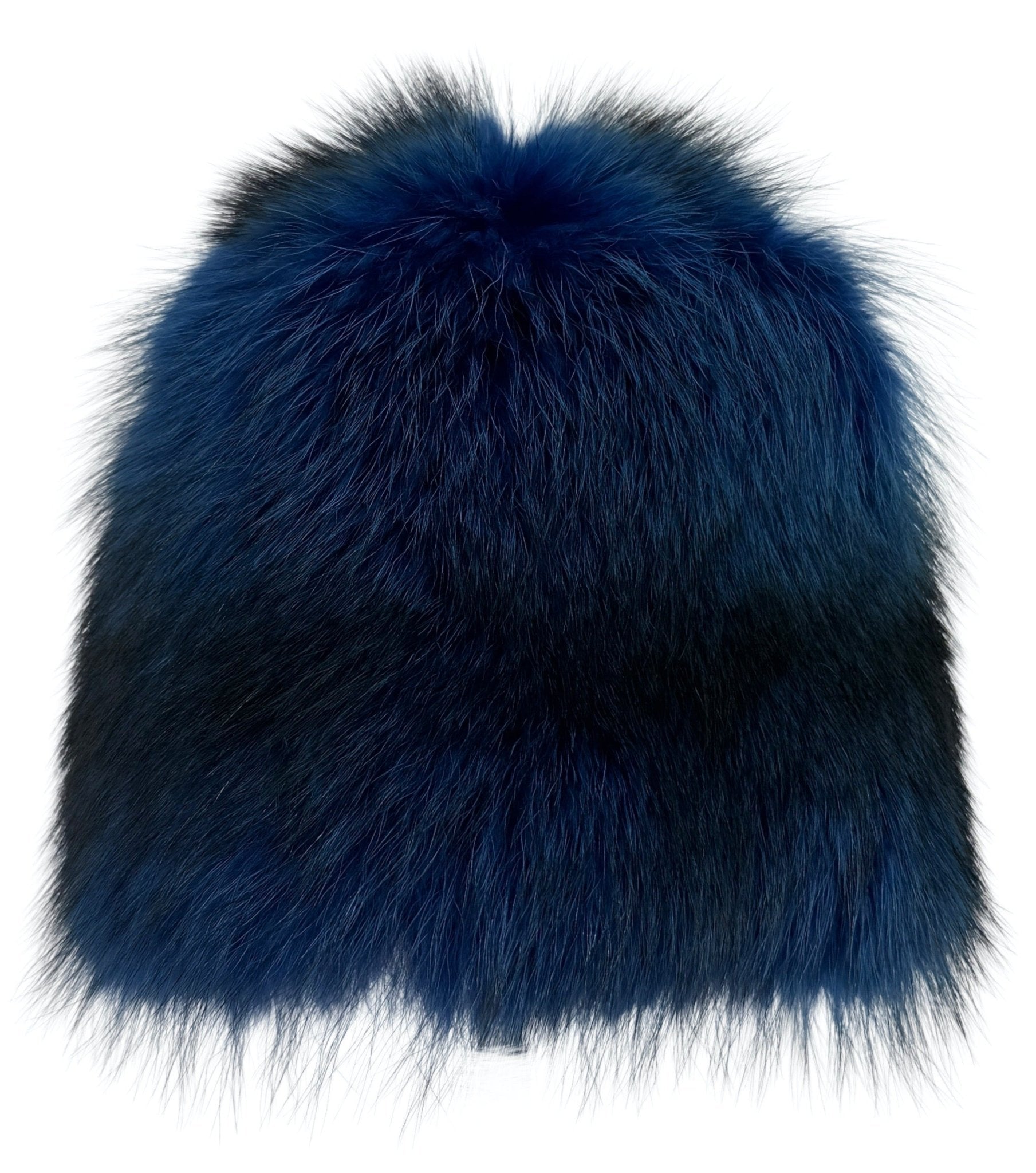 F/W 2000 Dolce & Gabbana Genuine Blue Marmot Fur Oversized Hat - RealList