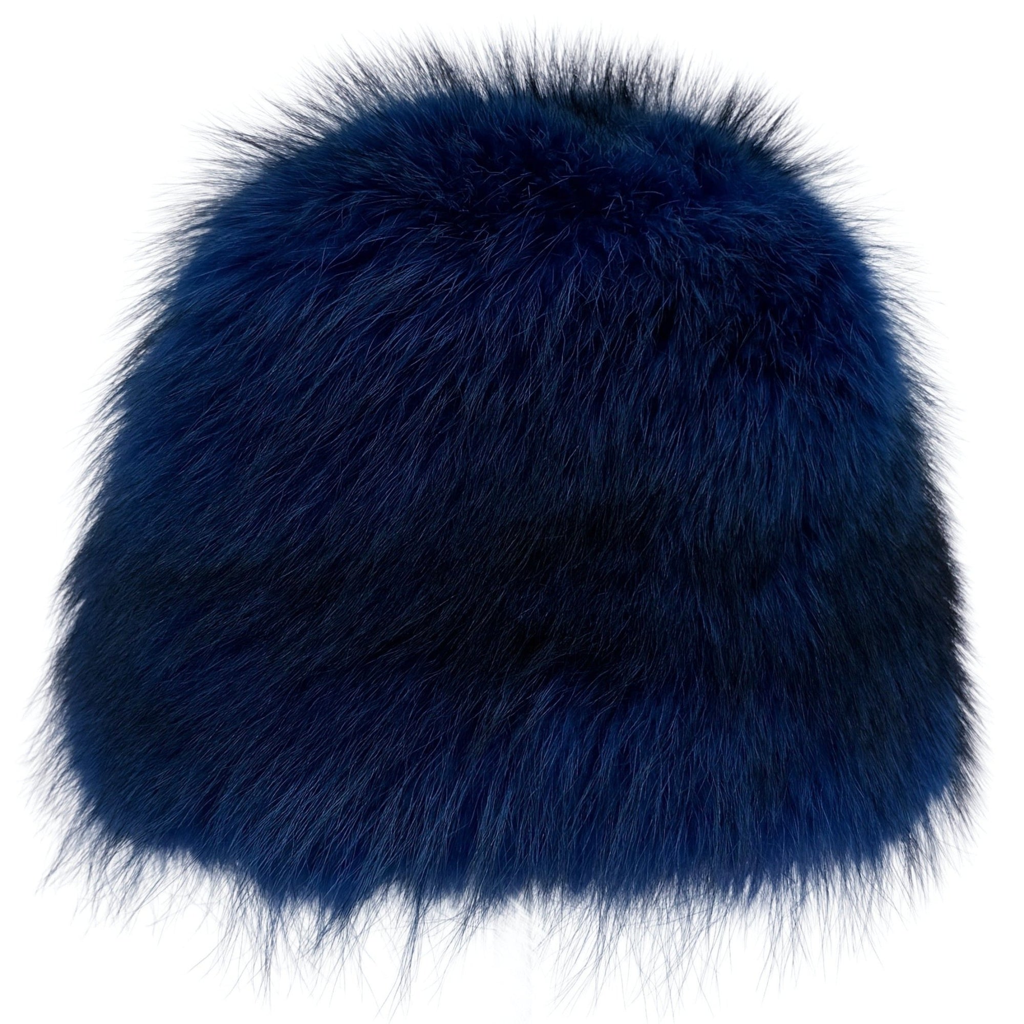 F/W 2000 Dolce & Gabbana Genuine Blue Marmot Fur Oversized Hat - RealList