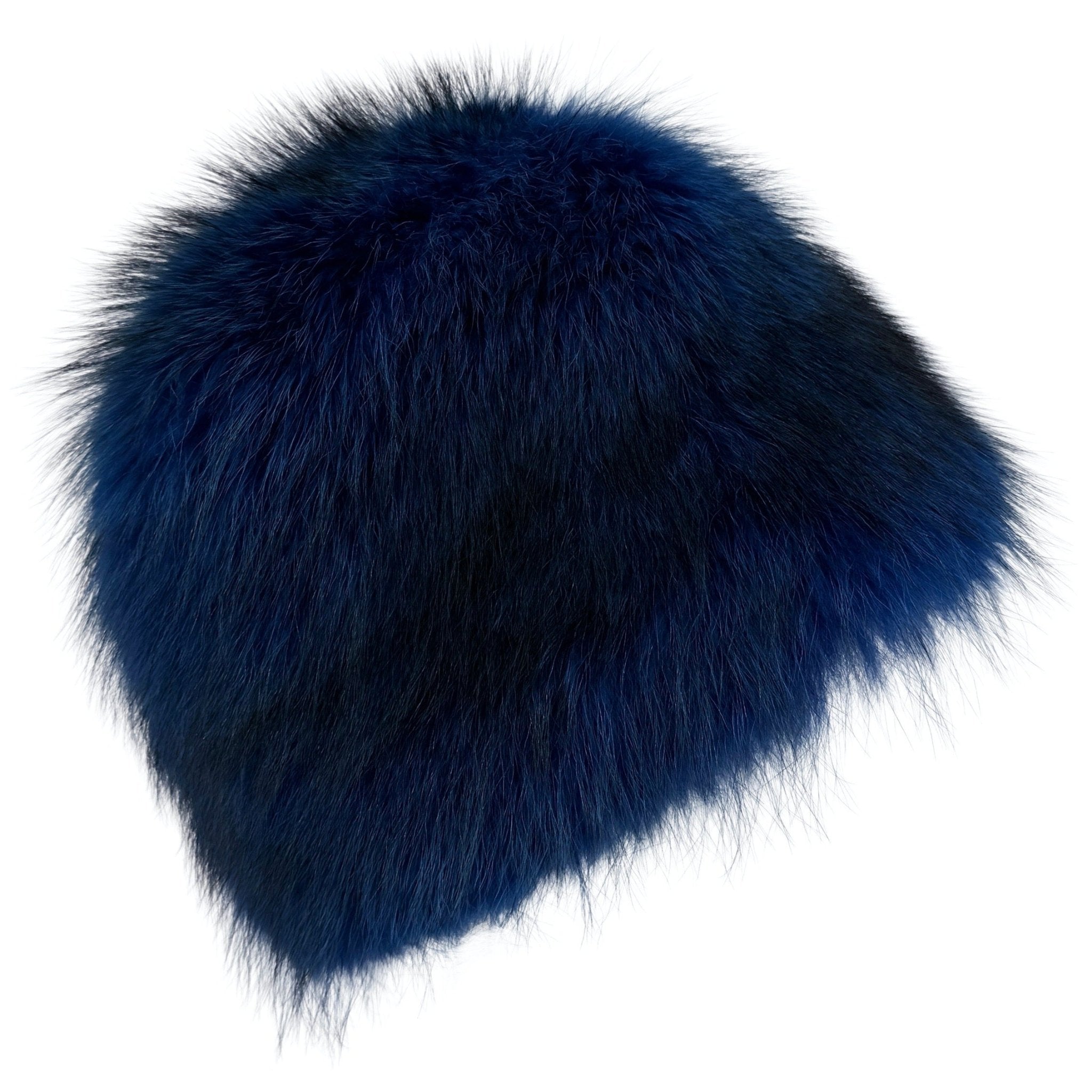 F/W 2000 Dolce & Gabbana Genuine Blue Marmot Fur Oversized Hat - RealList