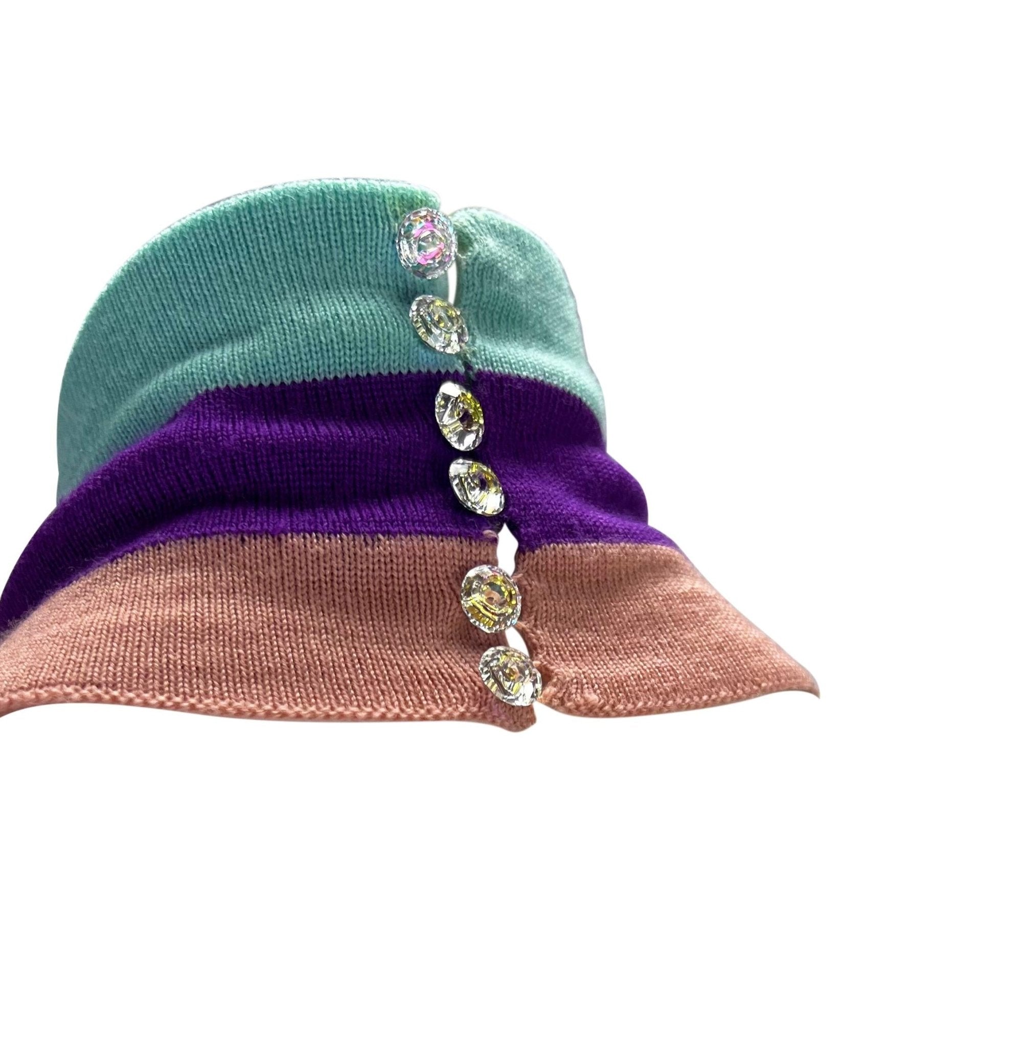 F/W 2000 Gianni Versace by Donatella Black Stretch Knit Crystal Halter Dress - RealList