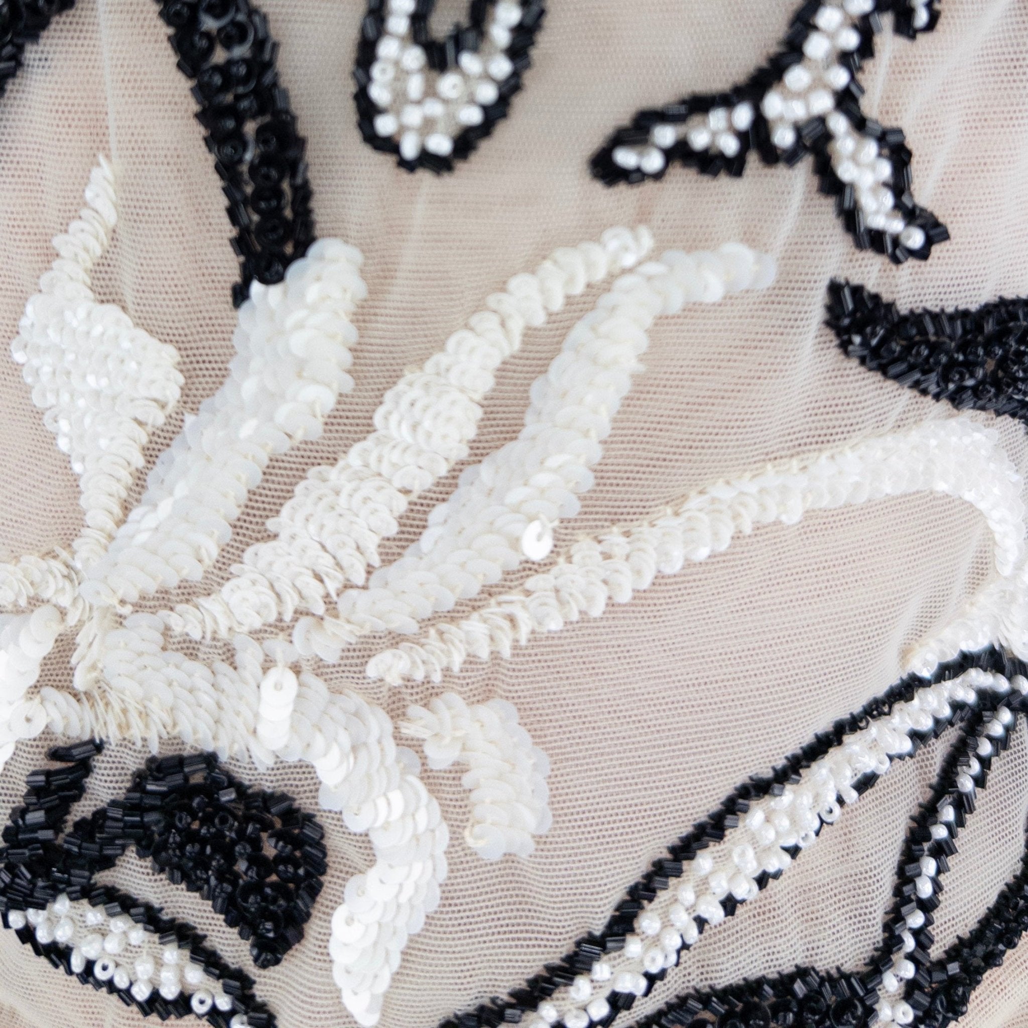 F/W 2000 Giorgio Armani Sheer White Mesh Embellished Tank Top - RealList