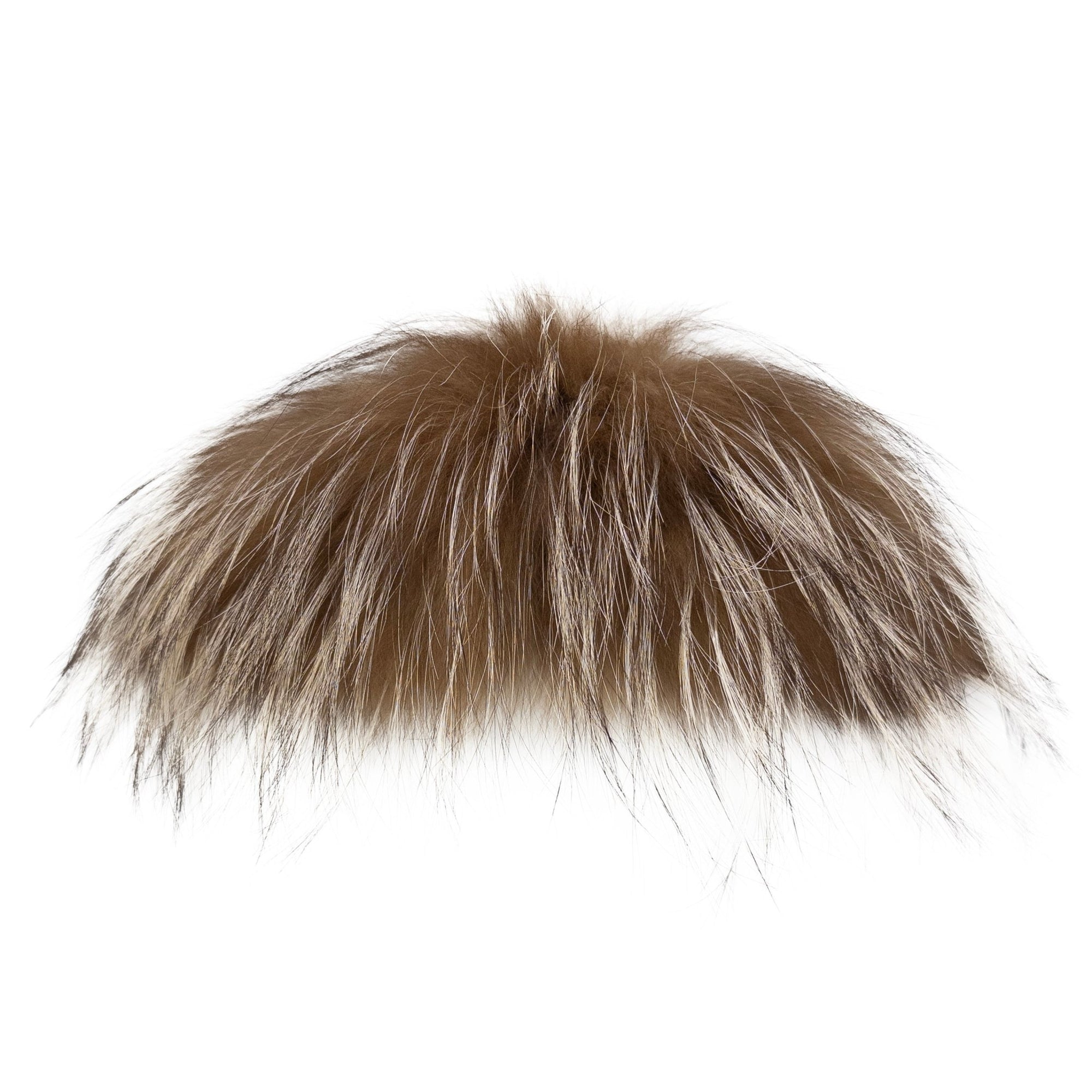 F/W 2000 Prada Runway Brown Genuine Brown Fox Fur Mini Scarf Collar - RealList