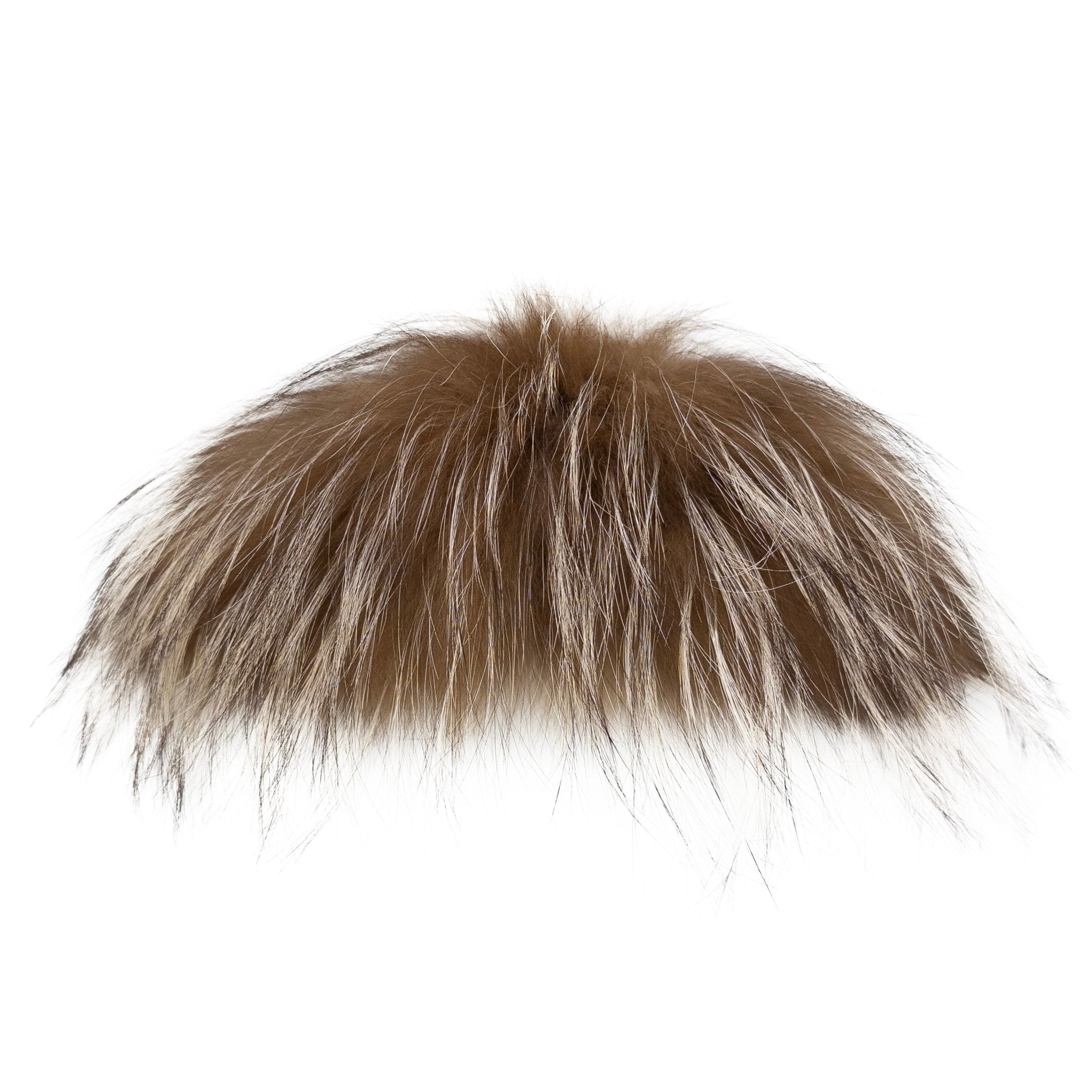 F/W 2000 Prada Runway Brown Genuine Brown Fox Fur Mini Scarf Collar - RealList